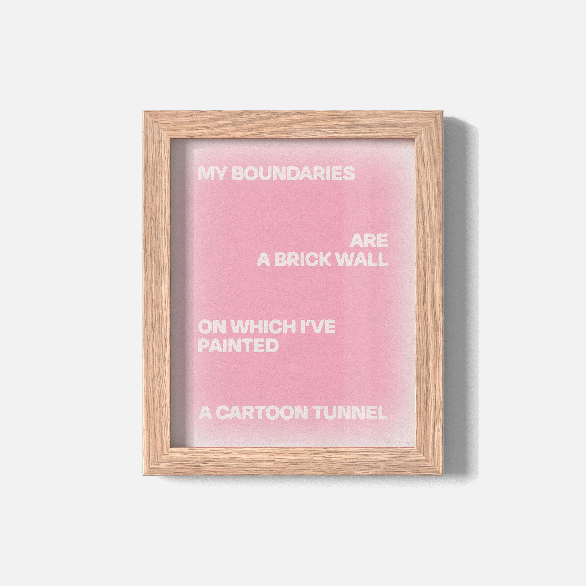 BOUNDARIES PRINT