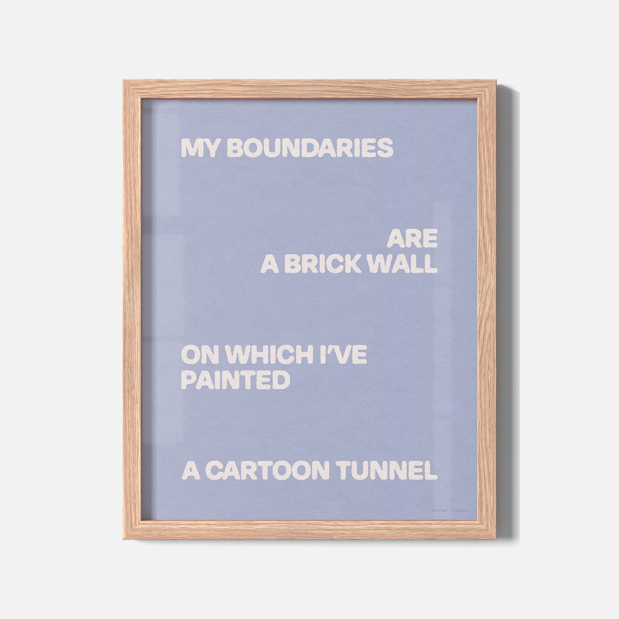 BOUNDARIES PRINT