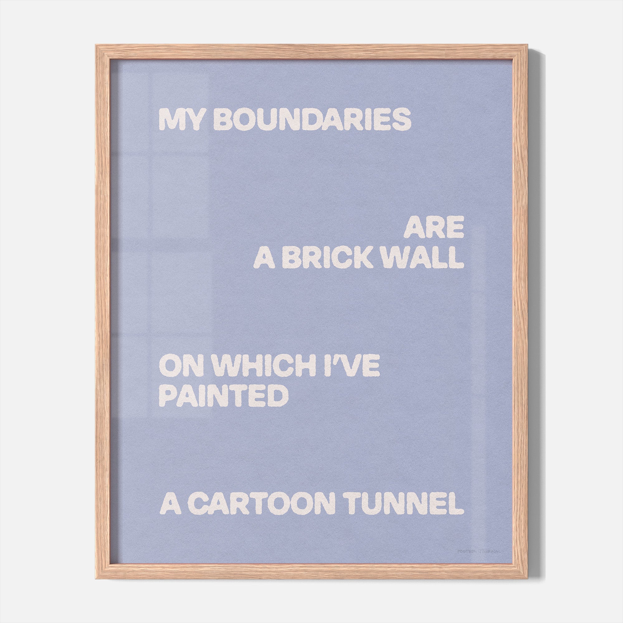 BOUNDARIES PRINT