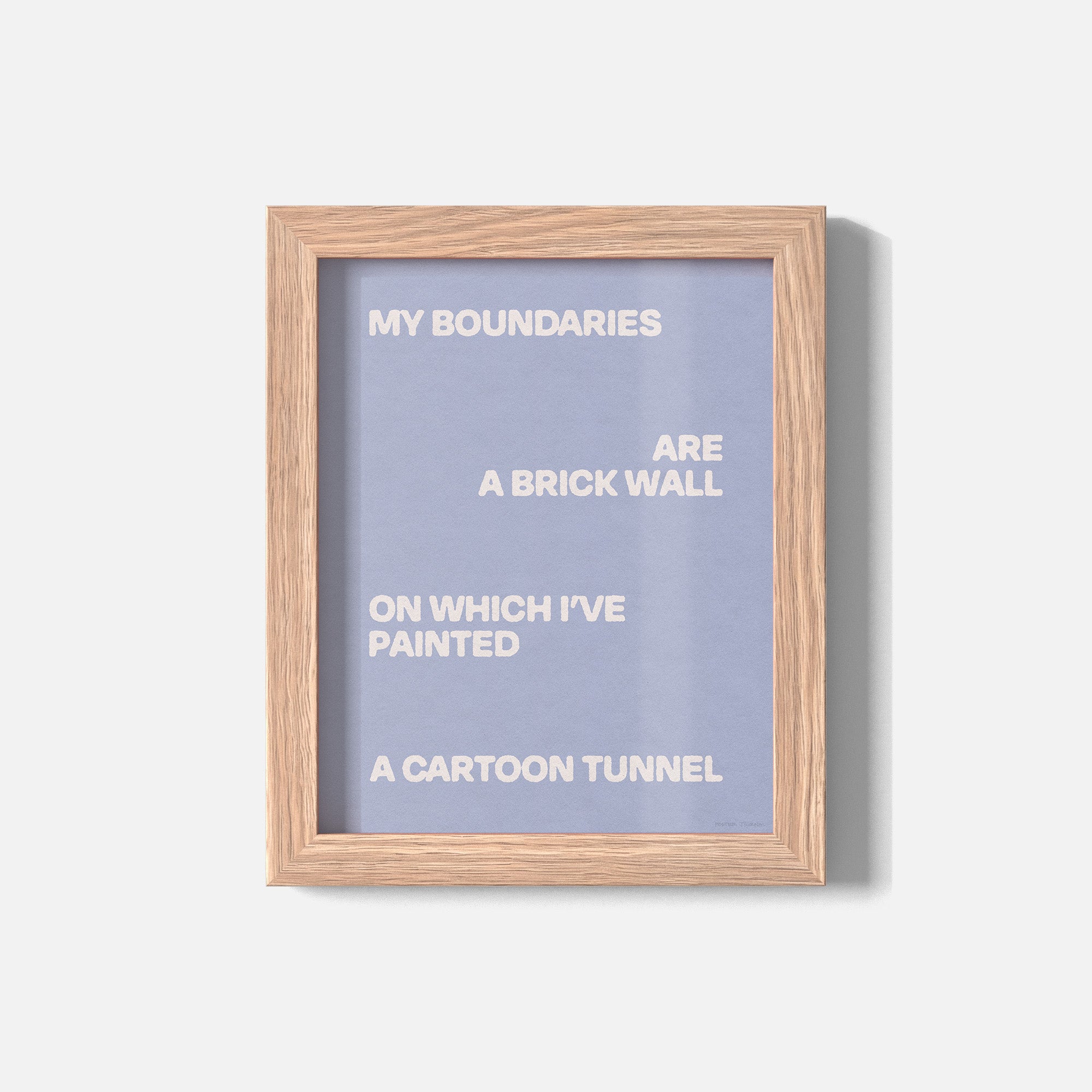BOUNDARIES PRINT