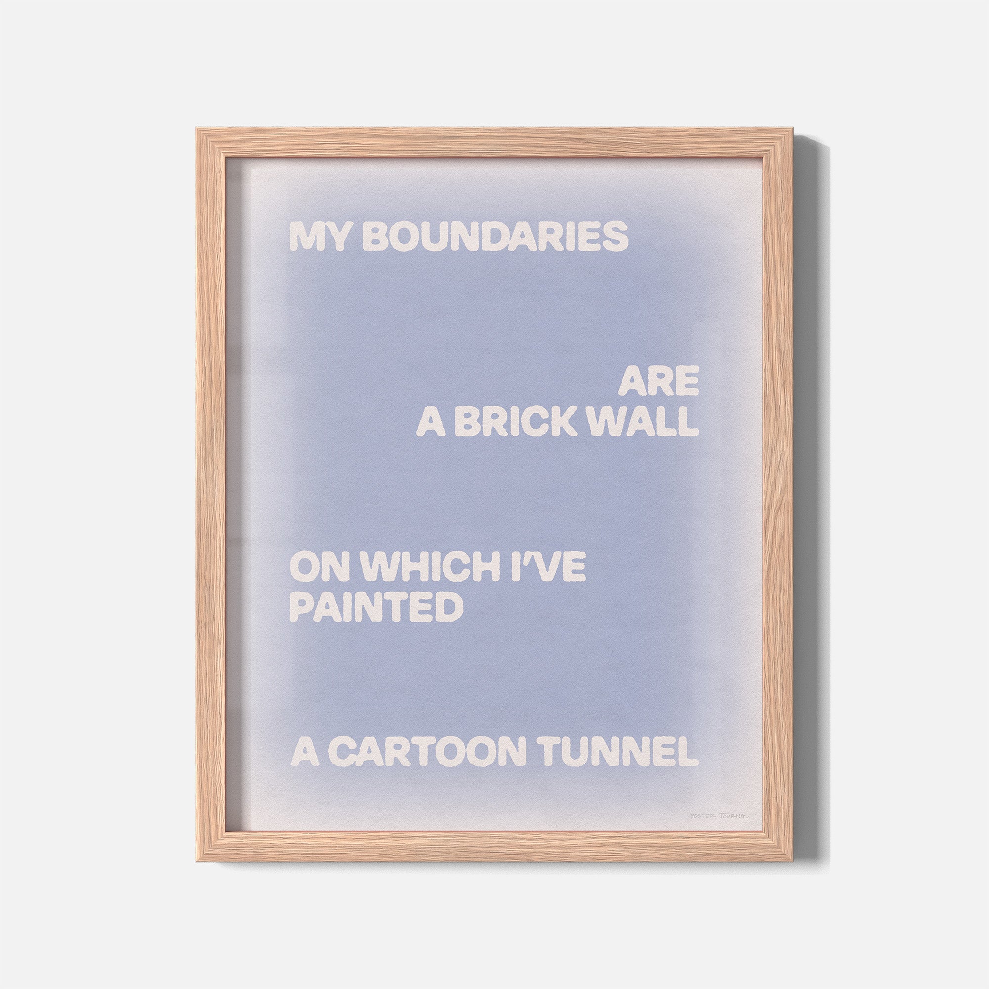 BOUNDARIES PRINT