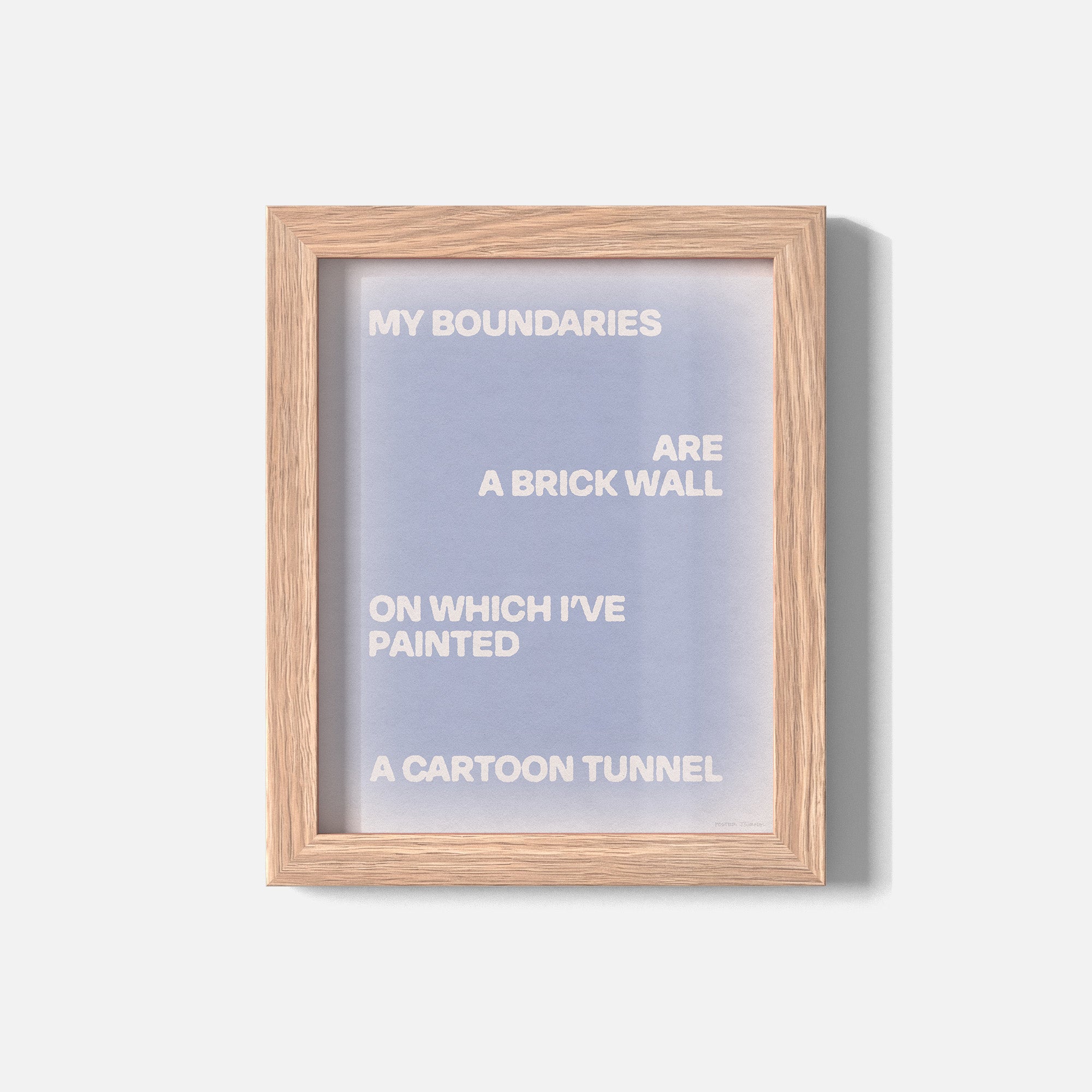 BOUNDARIES PRINT
