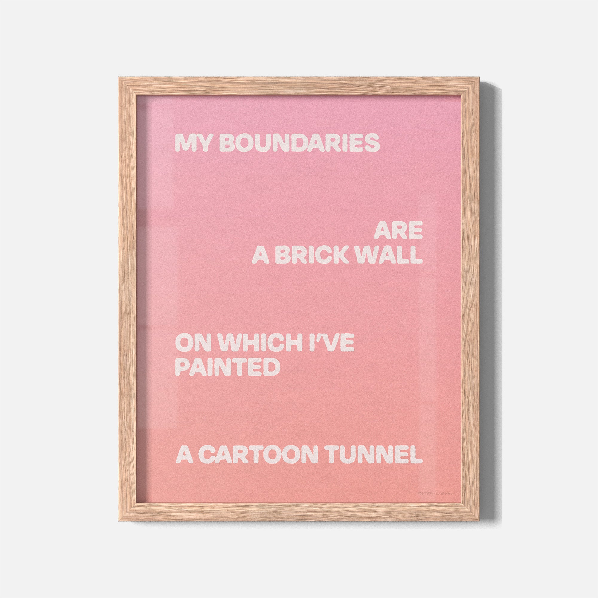 BOUNDARIES PRINT