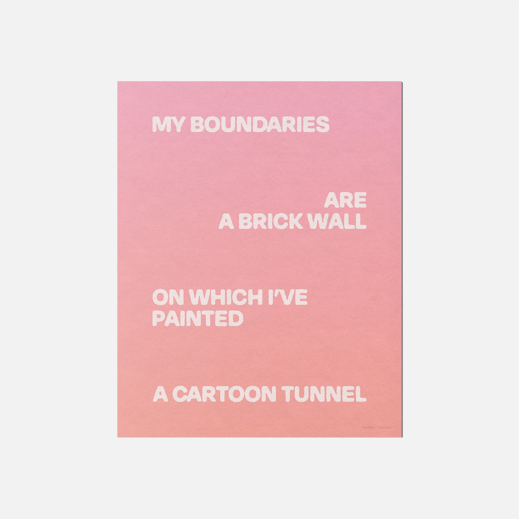 BOUNDARIES PRINT