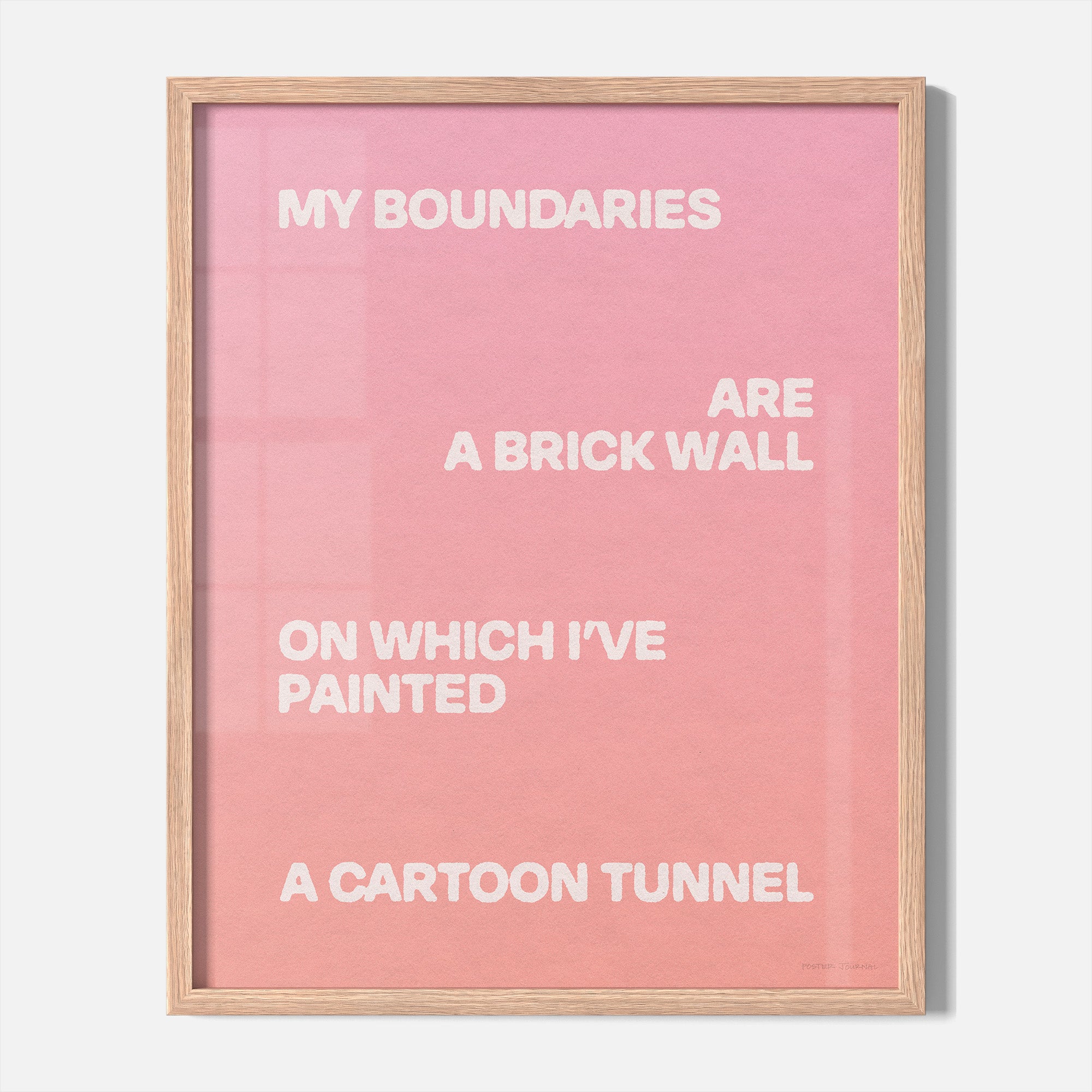 BOUNDARIES PRINT