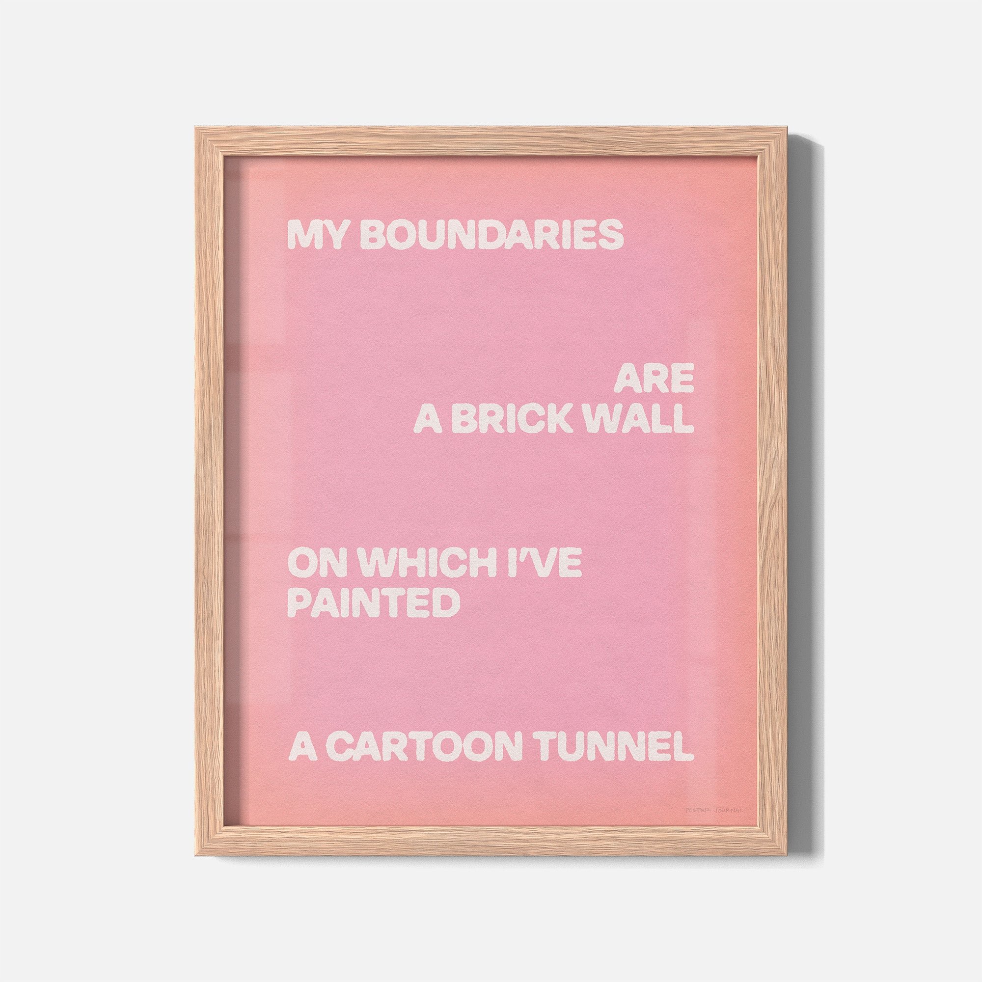 BOUNDARIES PRINT