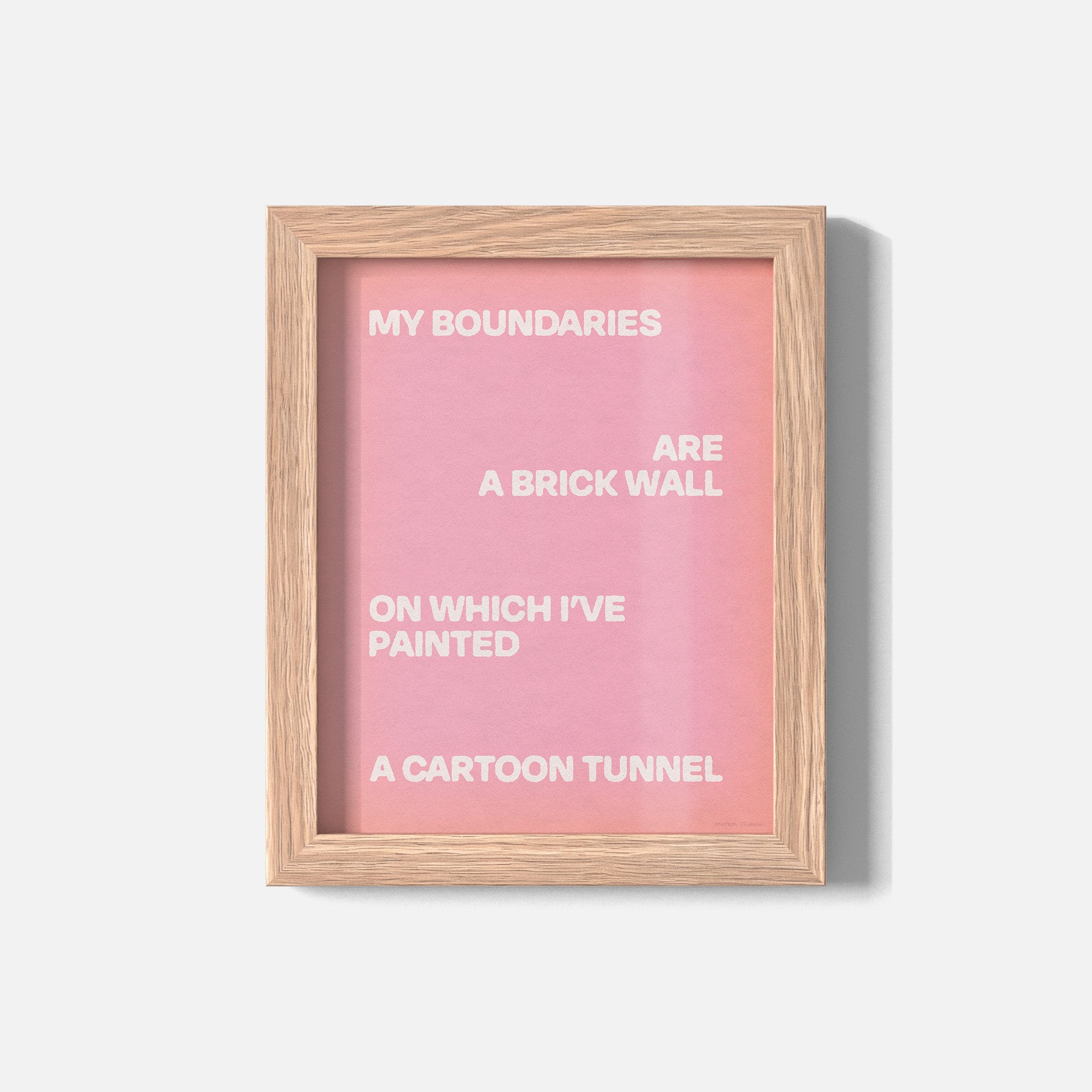 BOUNDARIES PRINT