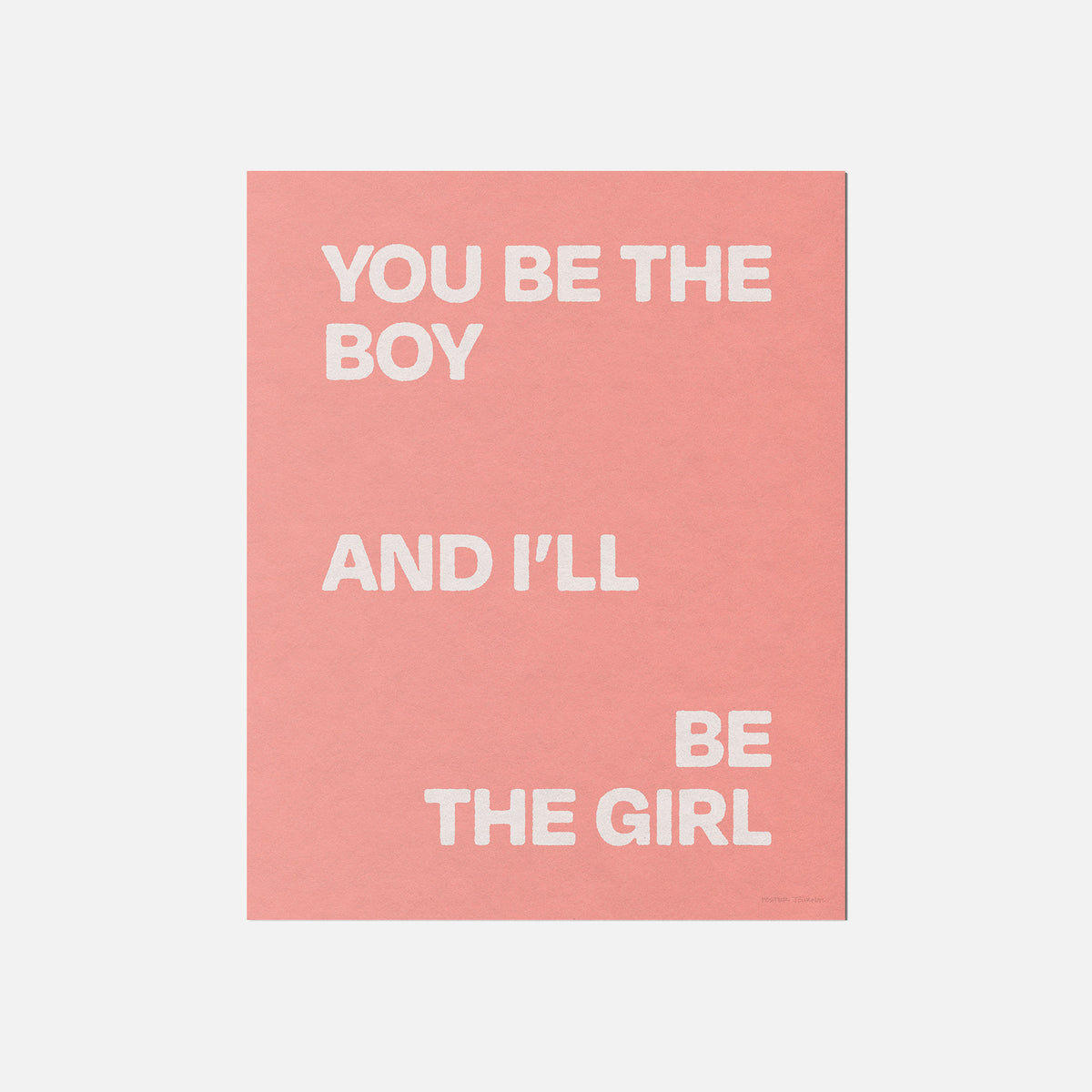 BOY PRINT