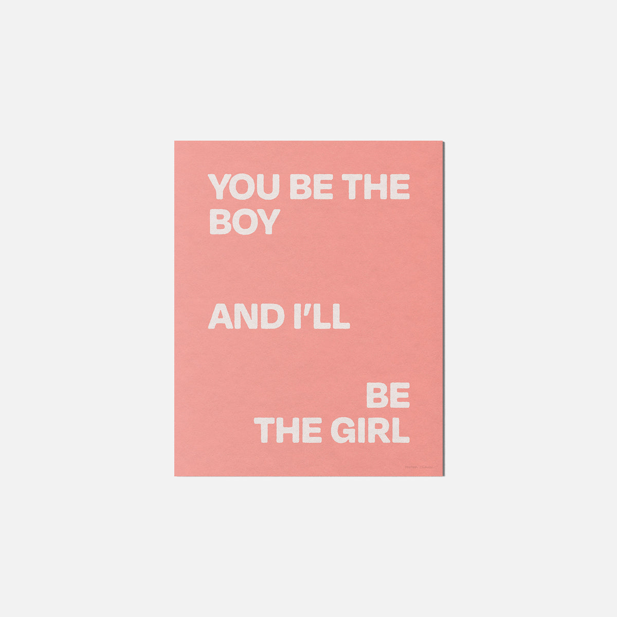 BOY PRINT