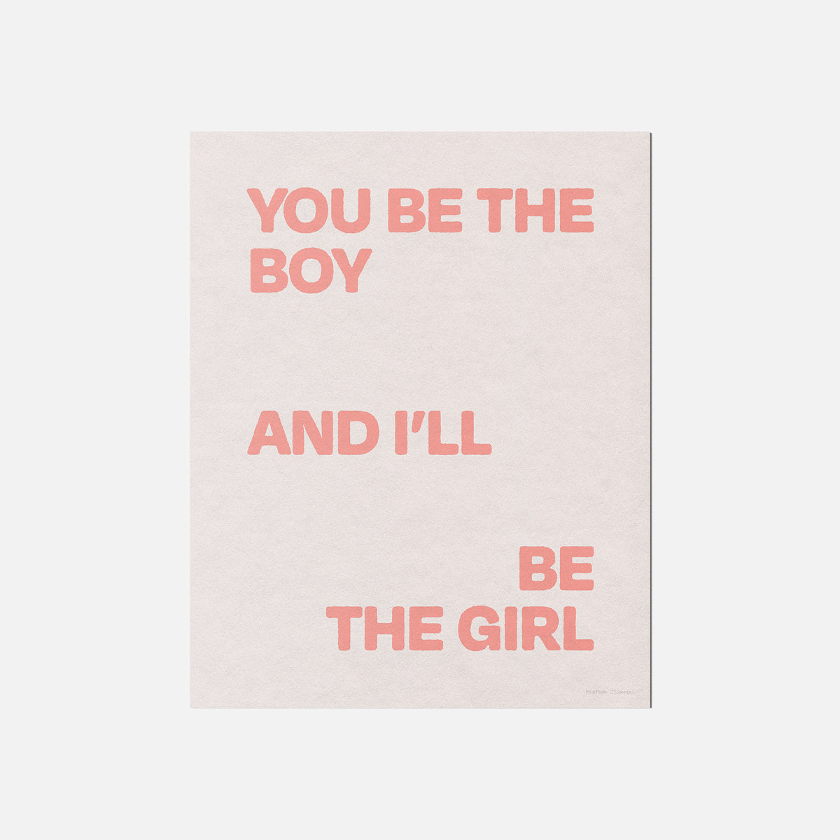 BOY PRINT