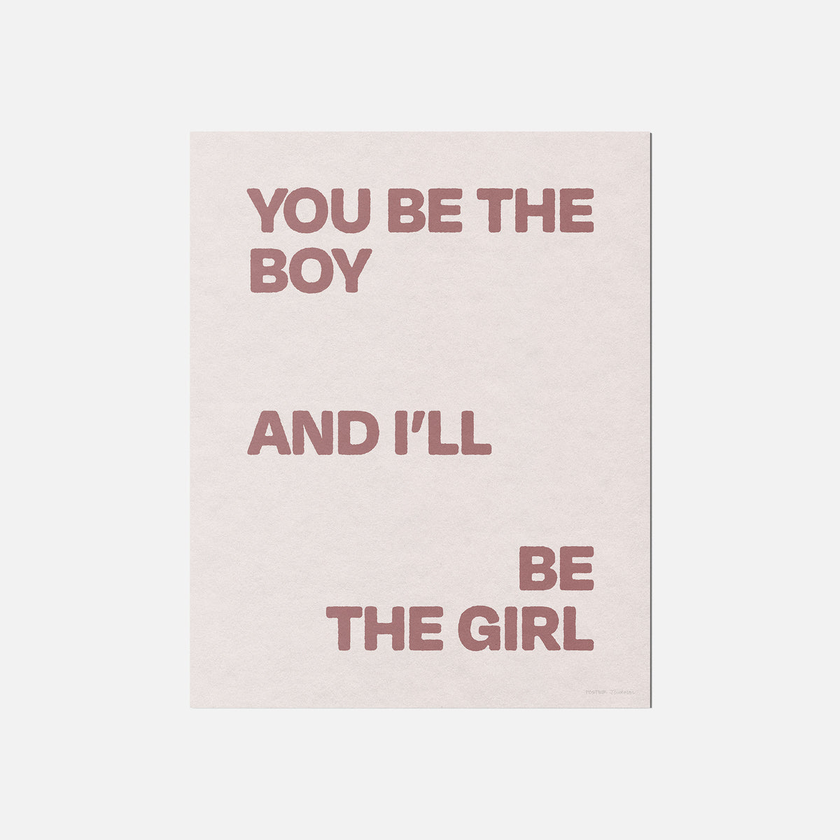 BOY PRINT
