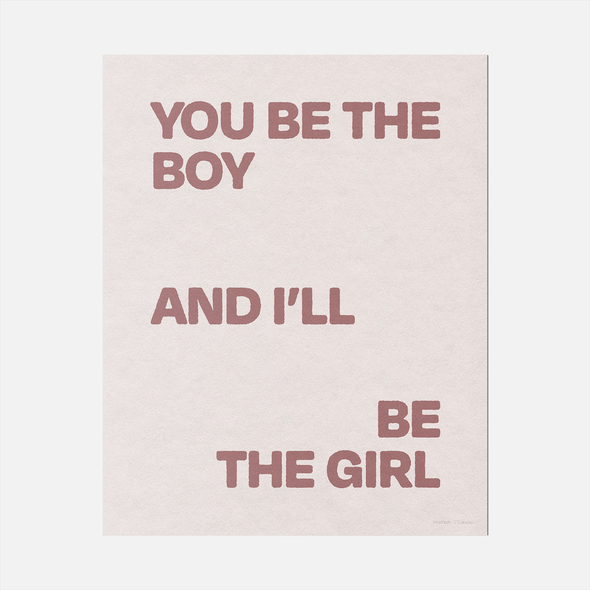 BOY PRINT