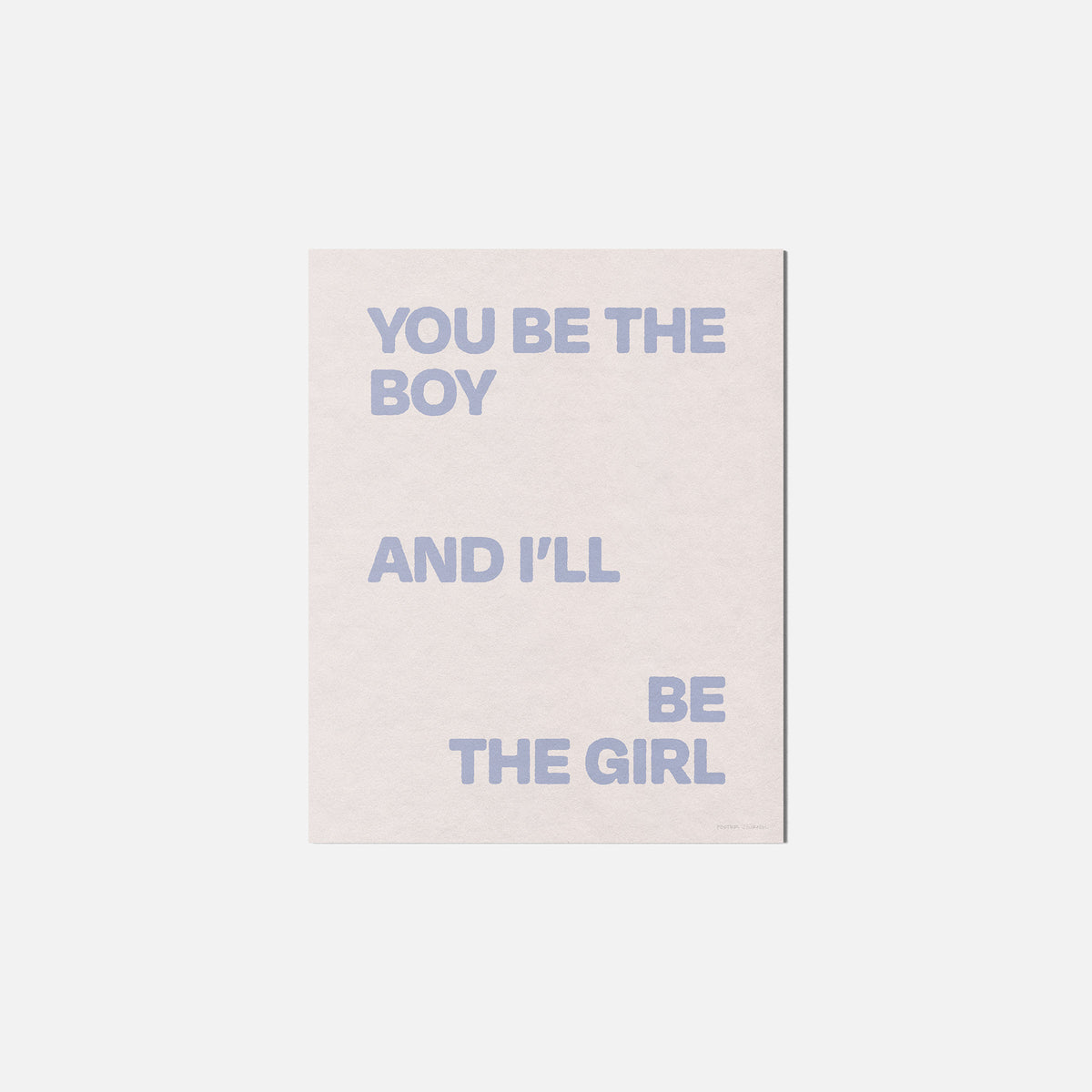 BOY PRINT