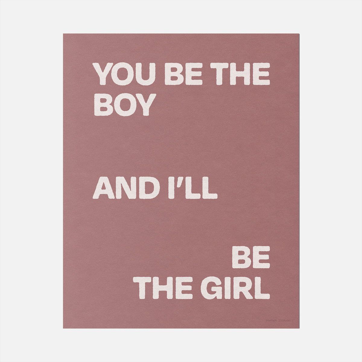 BOY PRINT