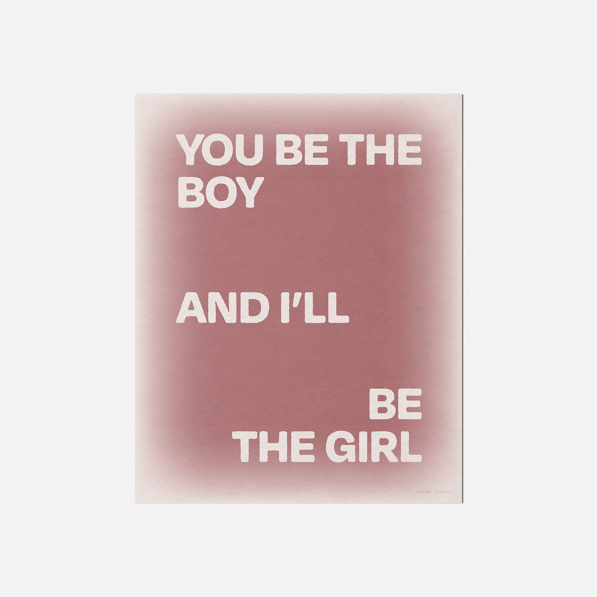 BOY PRINT