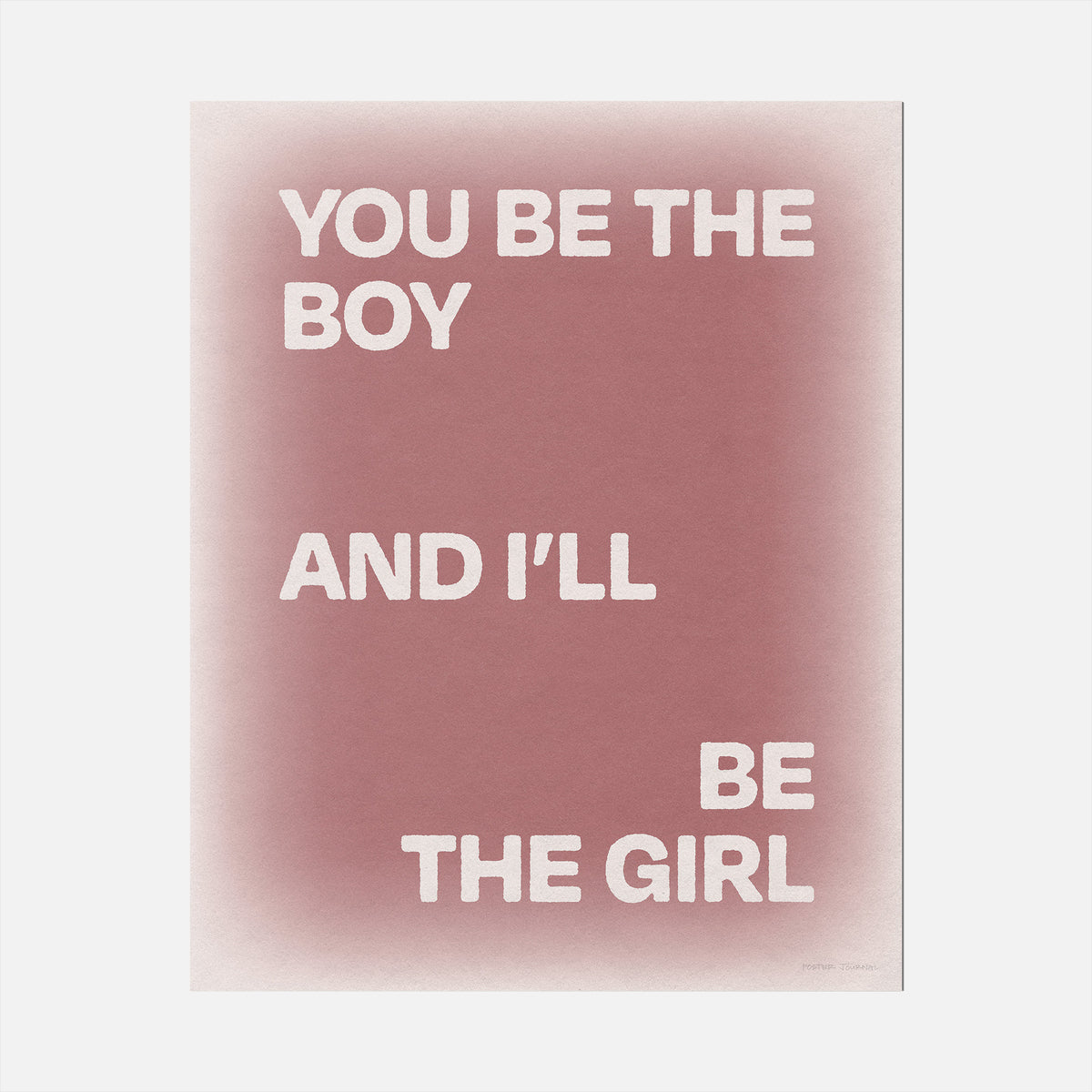 BOY PRINT