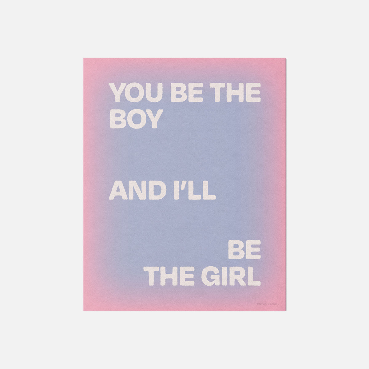 BOY PRINT