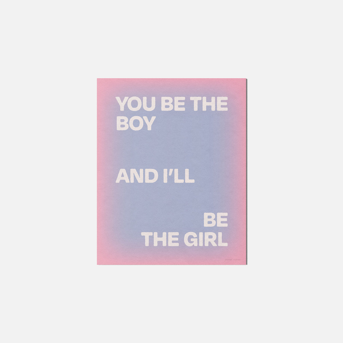 BOY PRINT