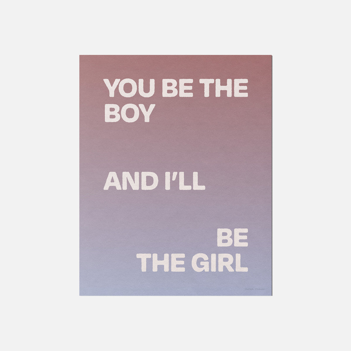 BOY PRINT