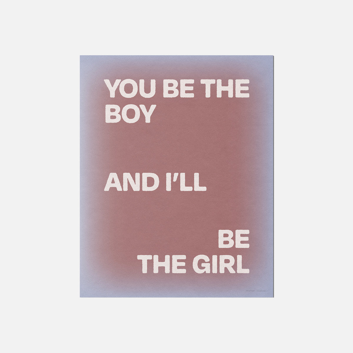 BOY PRINT