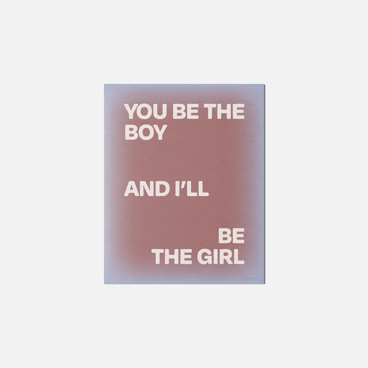 BOY PRINT
