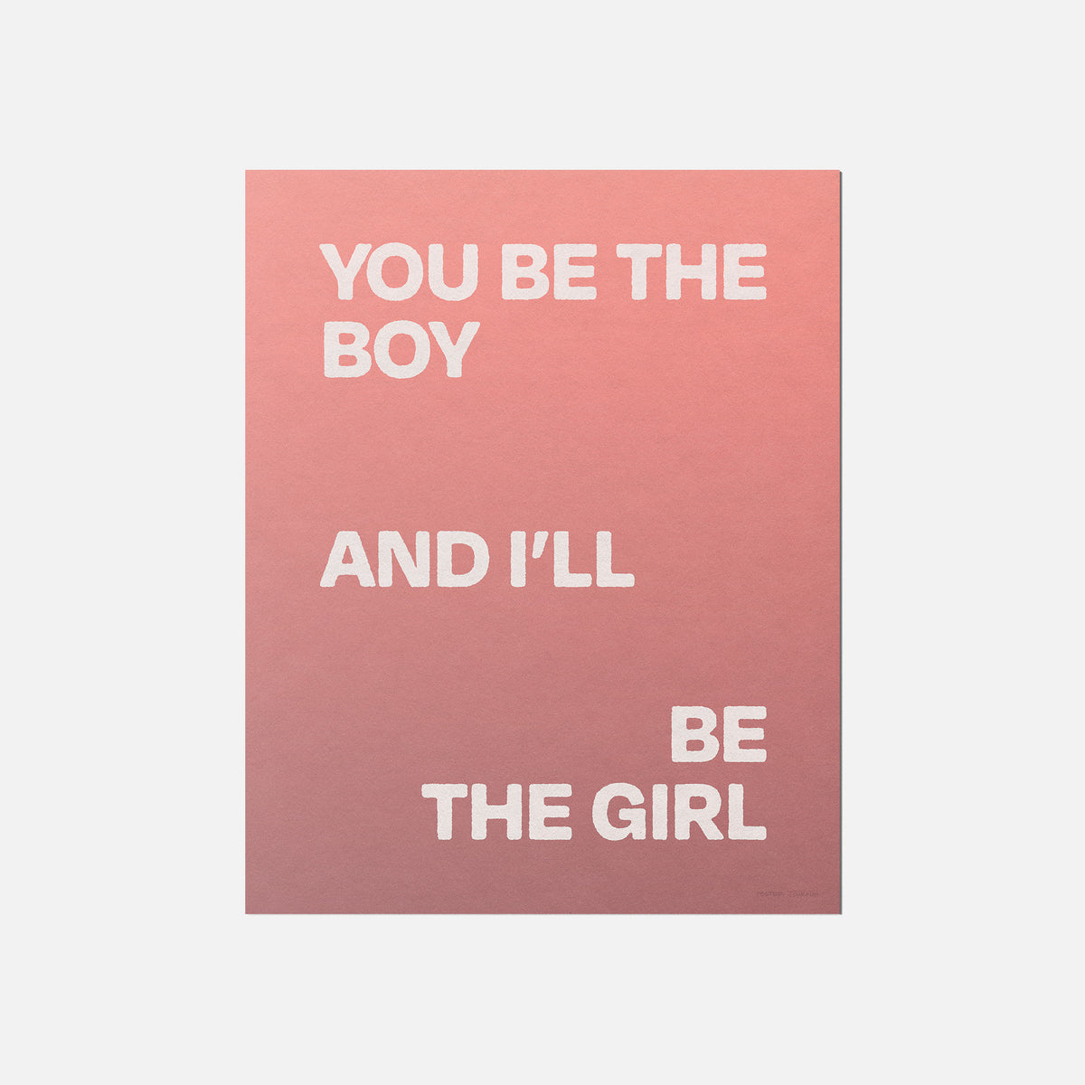 BOY PRINT