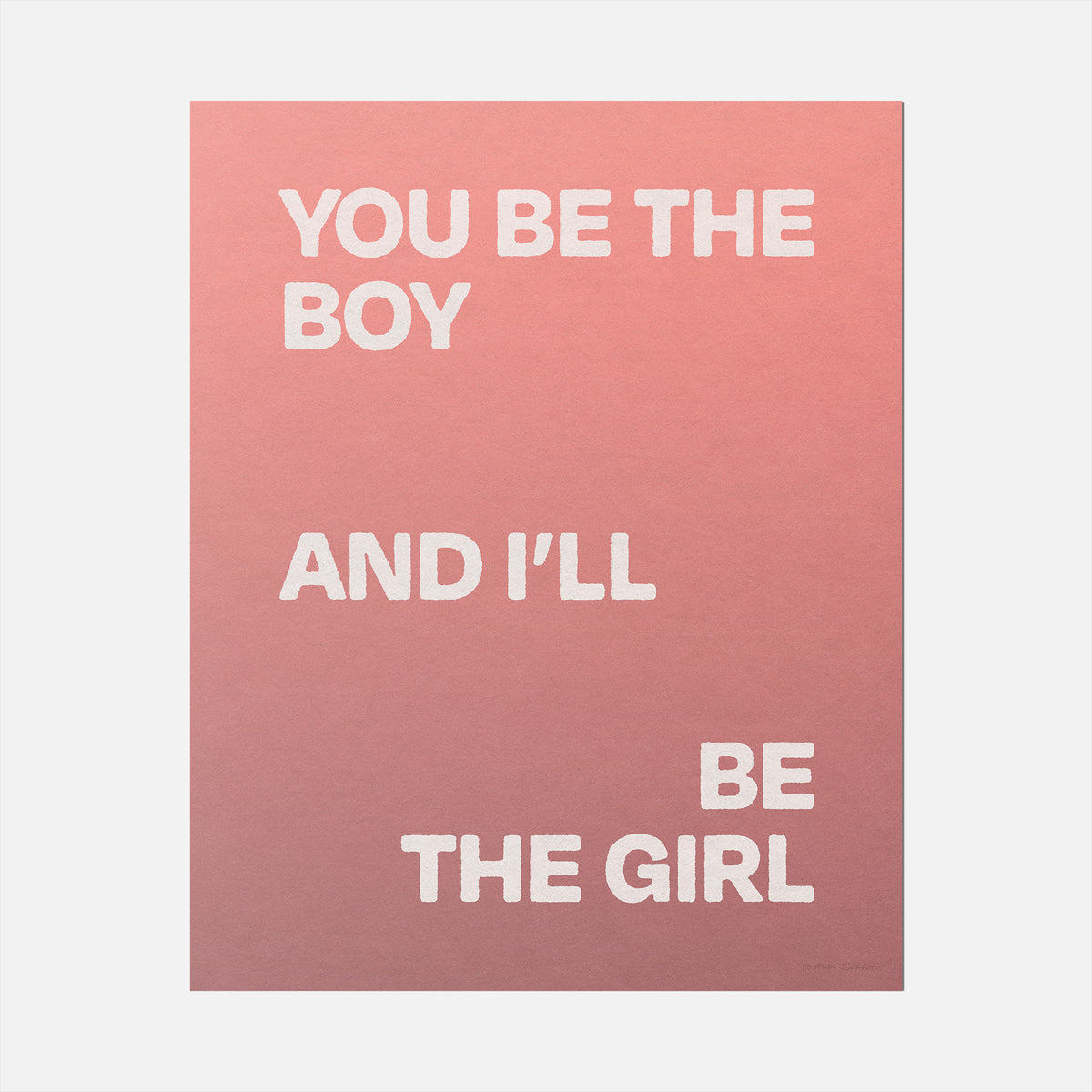 BOY PRINT
