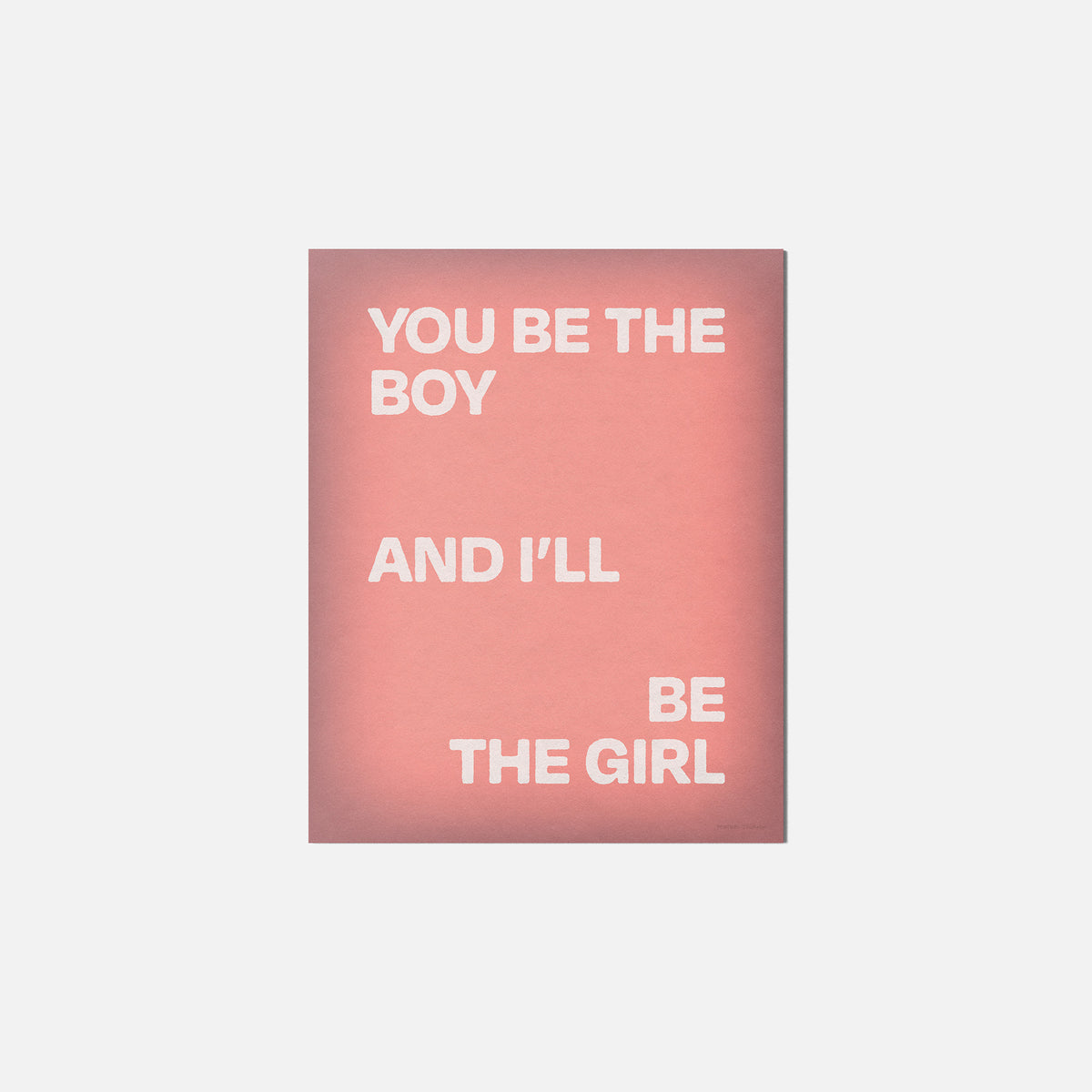 BOY PRINT