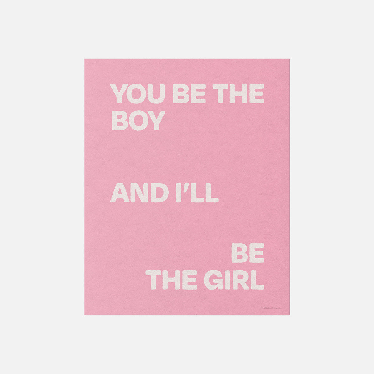 BOY PRINT