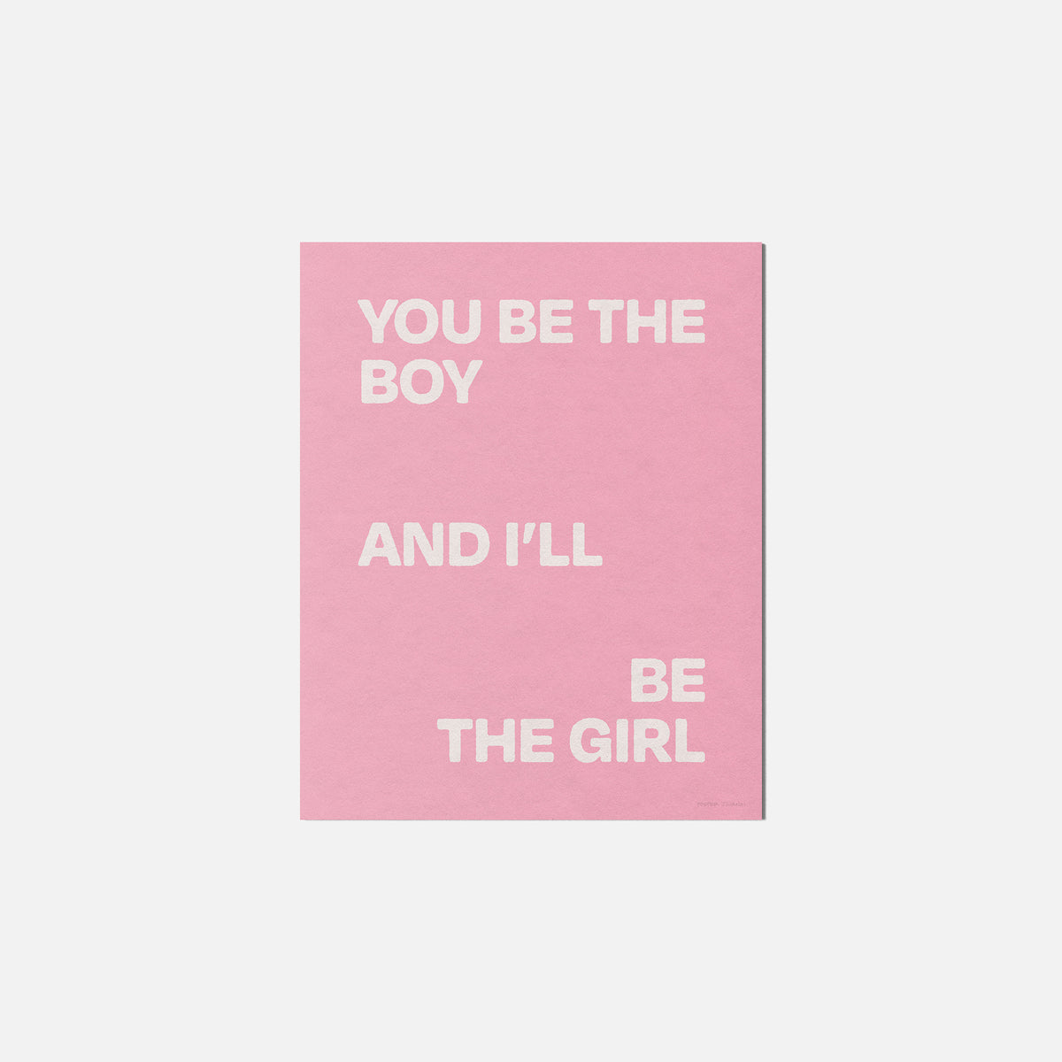BOY PRINT