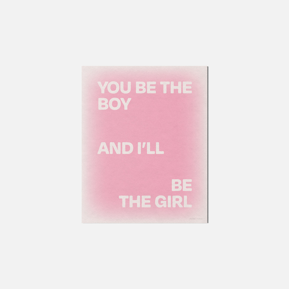BOY PRINT