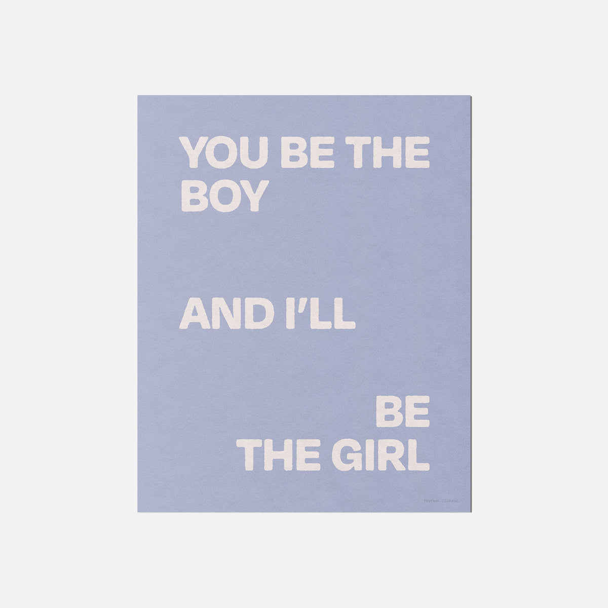 BOY PRINT