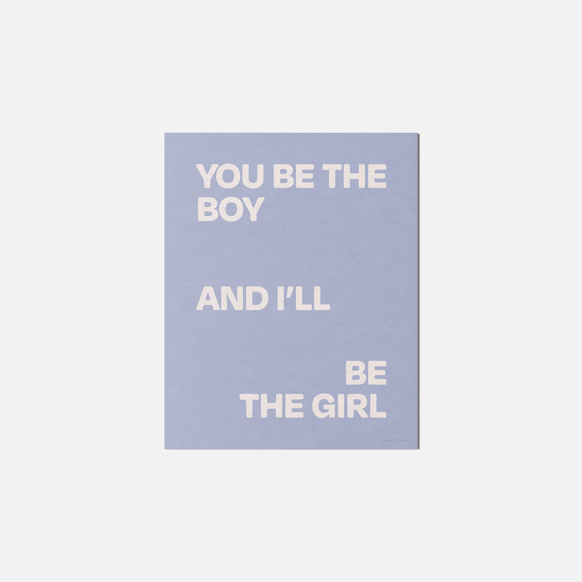 BOY PRINT