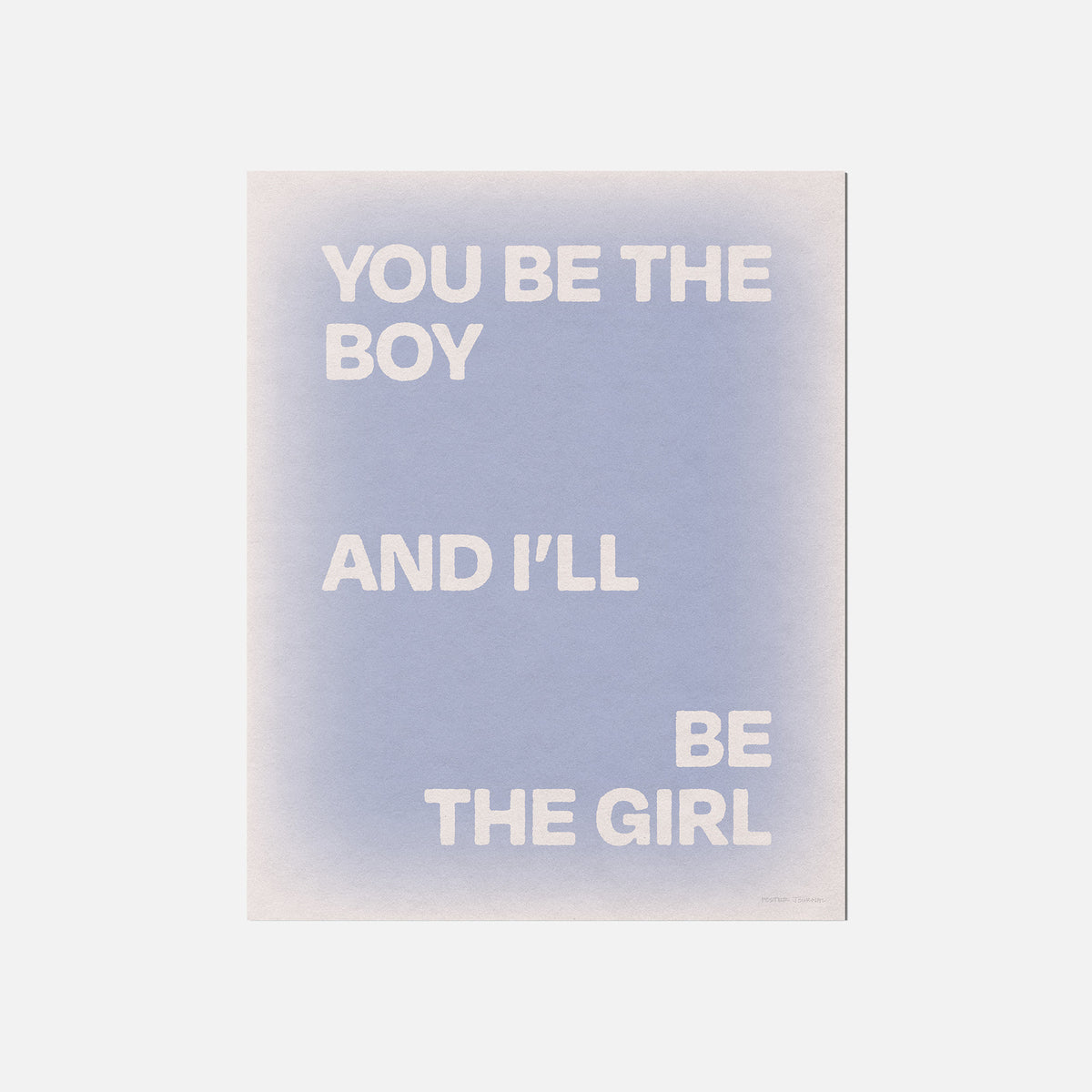 BOY PRINT