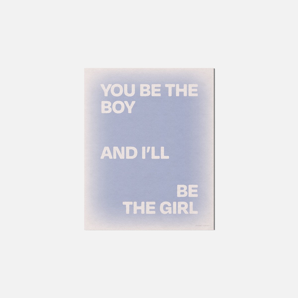 BOY PRINT