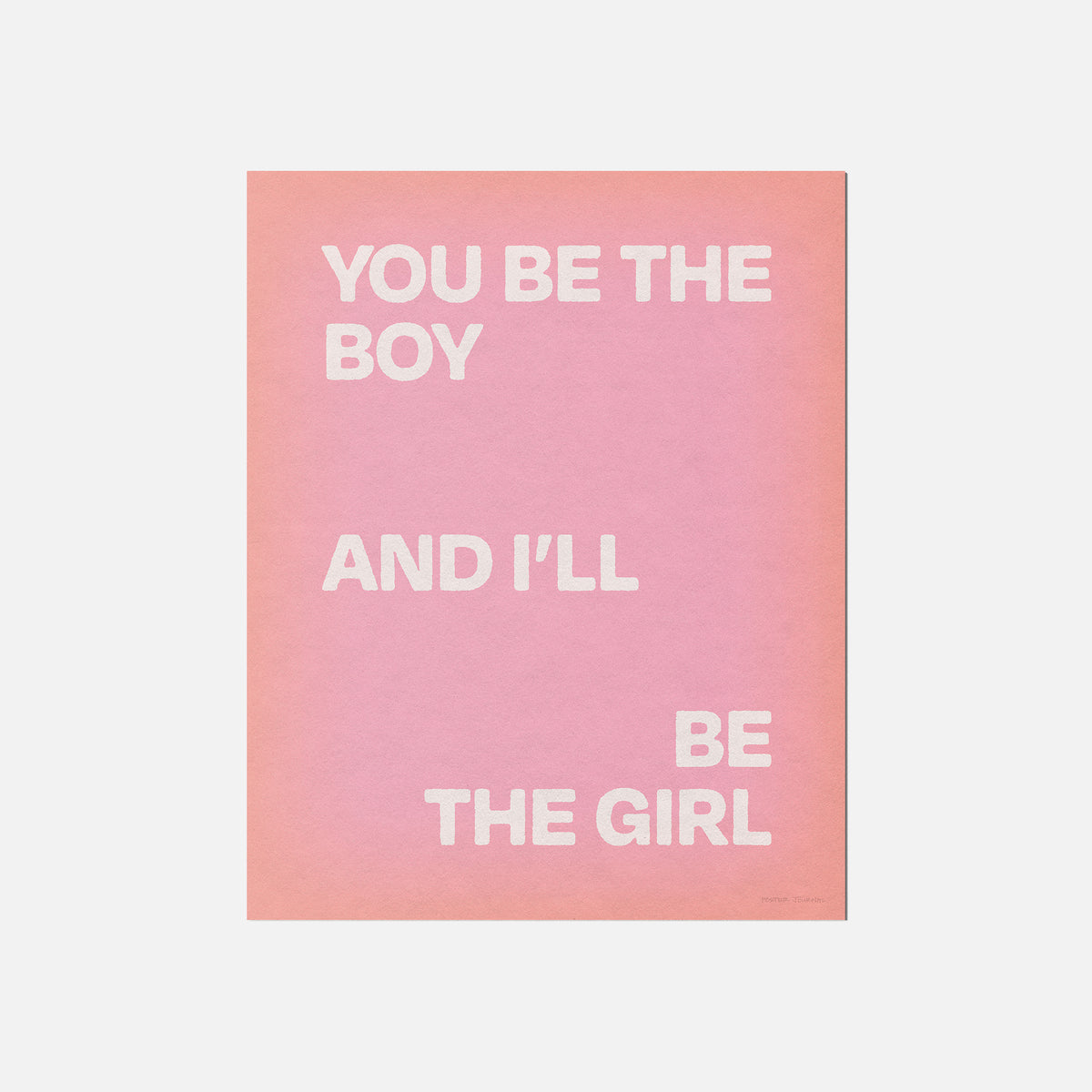 BOY PRINT