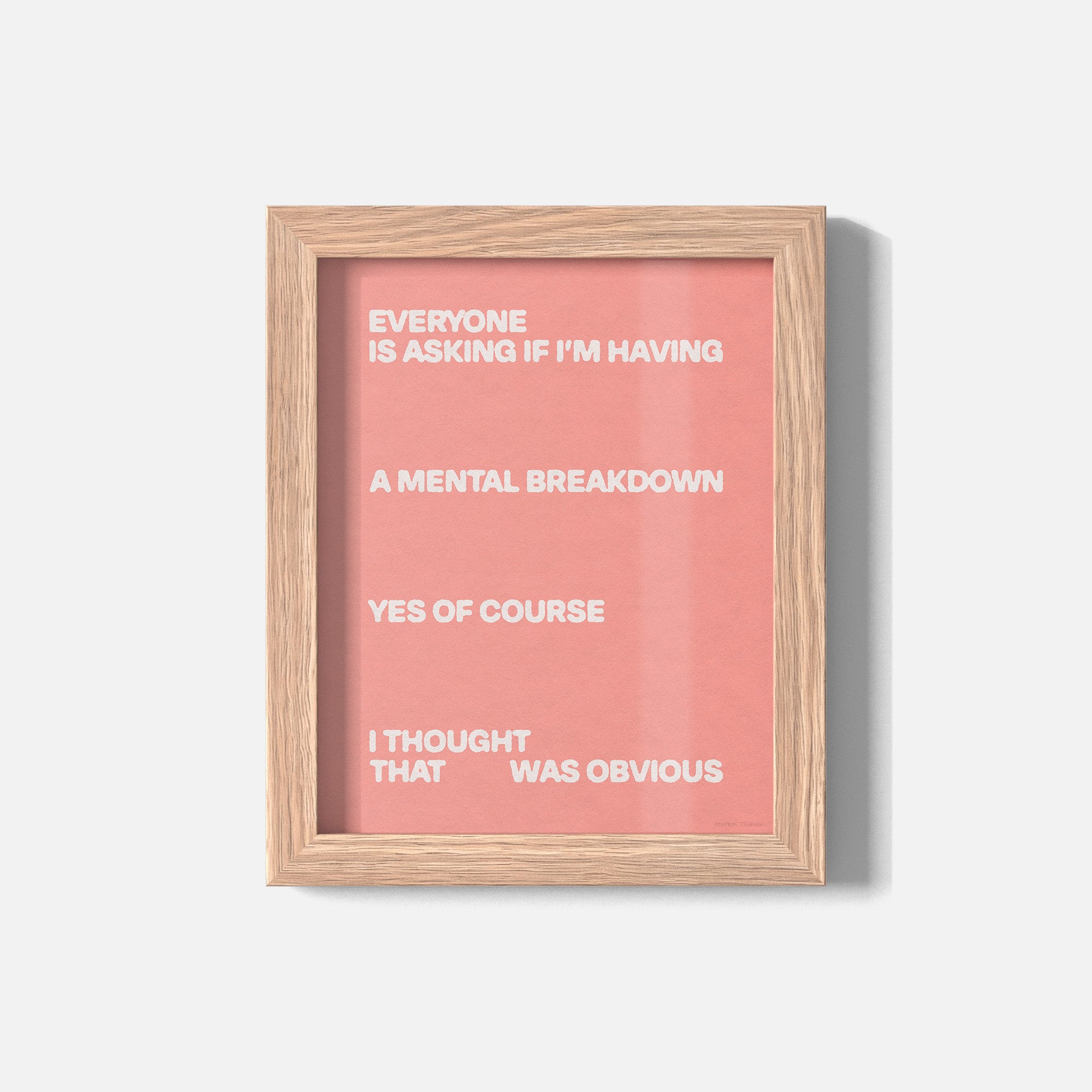 BREAKDOWN PRINT