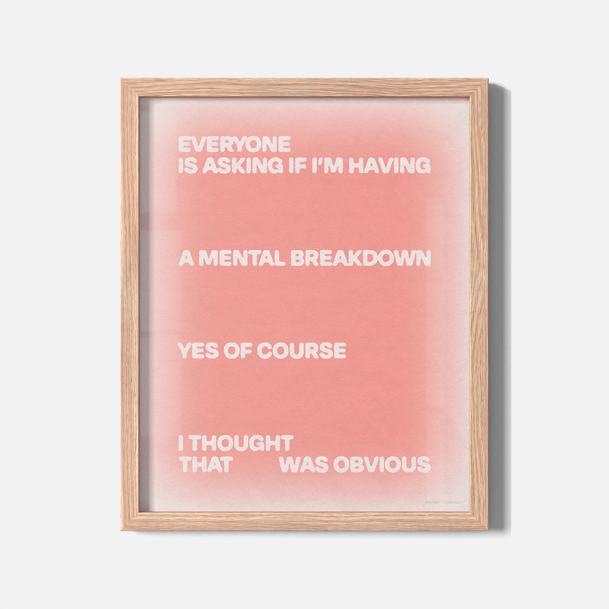 BREAKDOWN PRINT