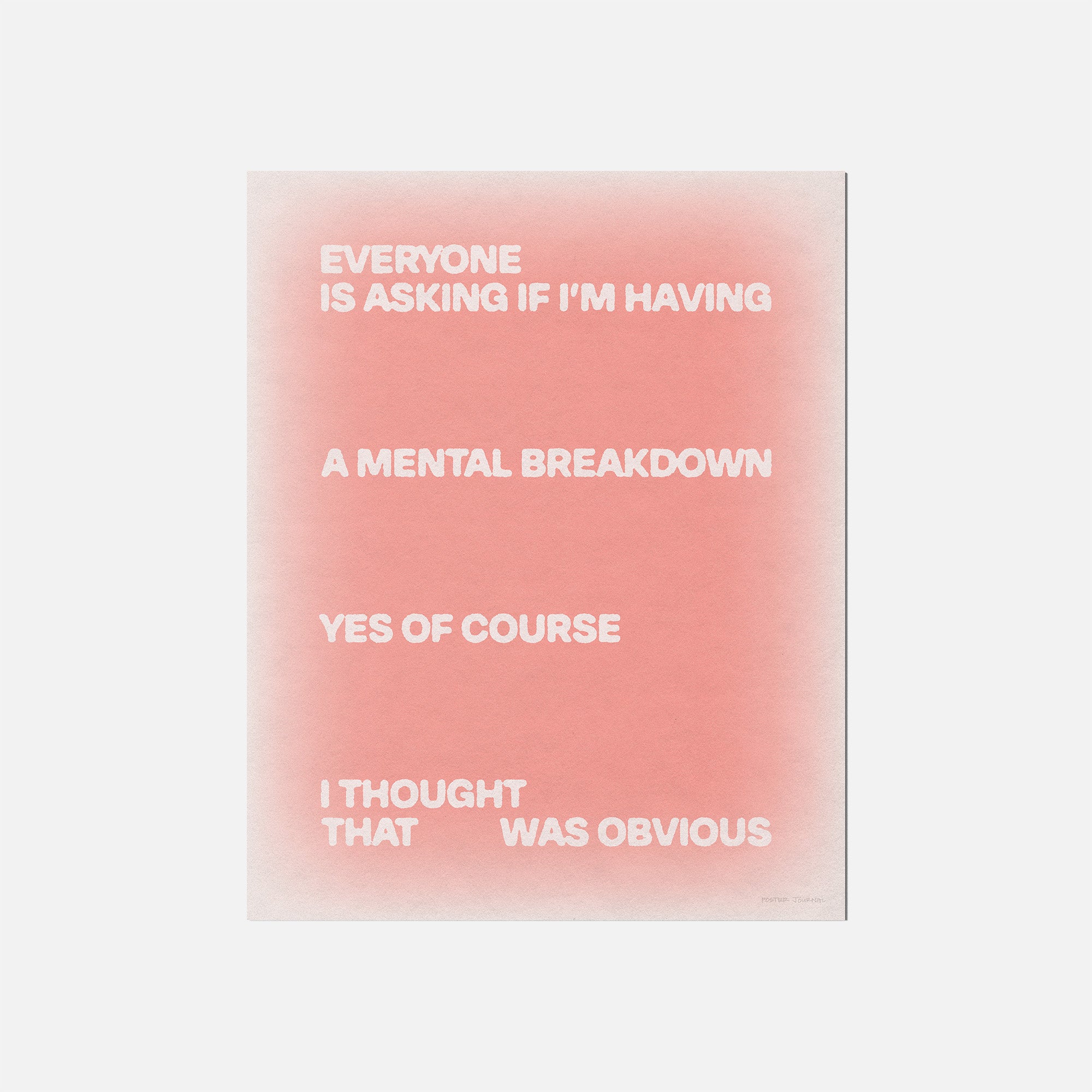 BREAKDOWN PRINT