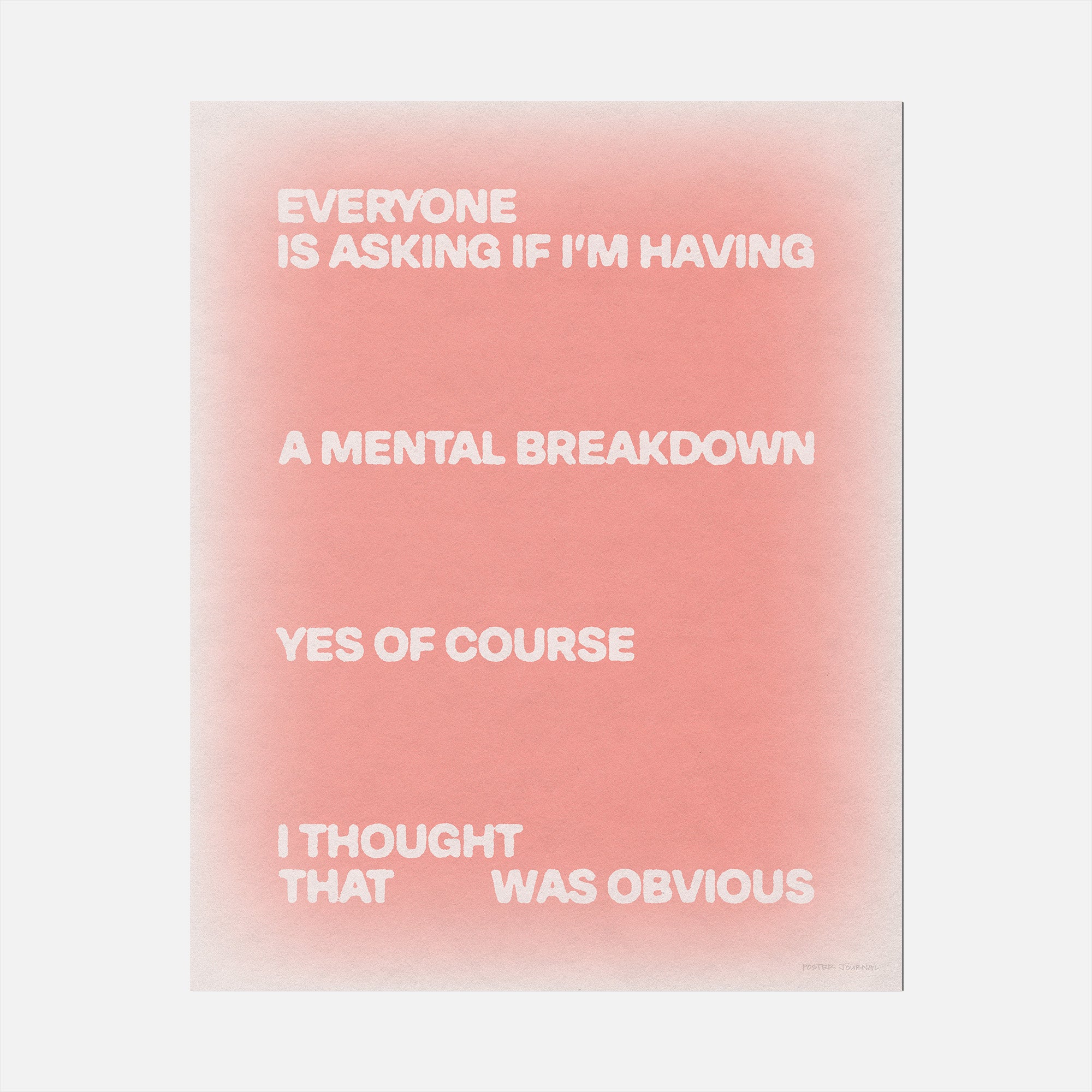 BREAKDOWN PRINT