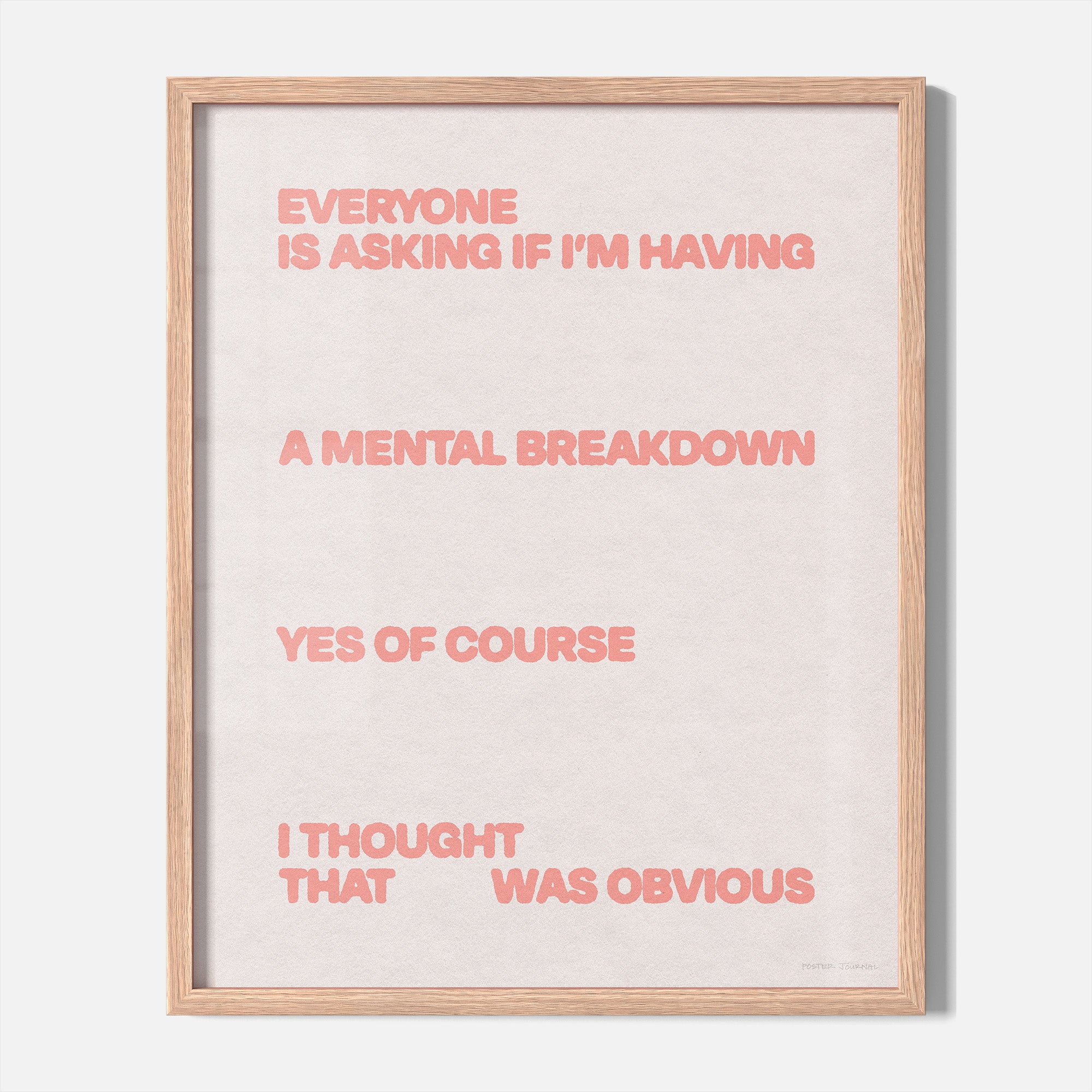 BREAKDOWN PRINT