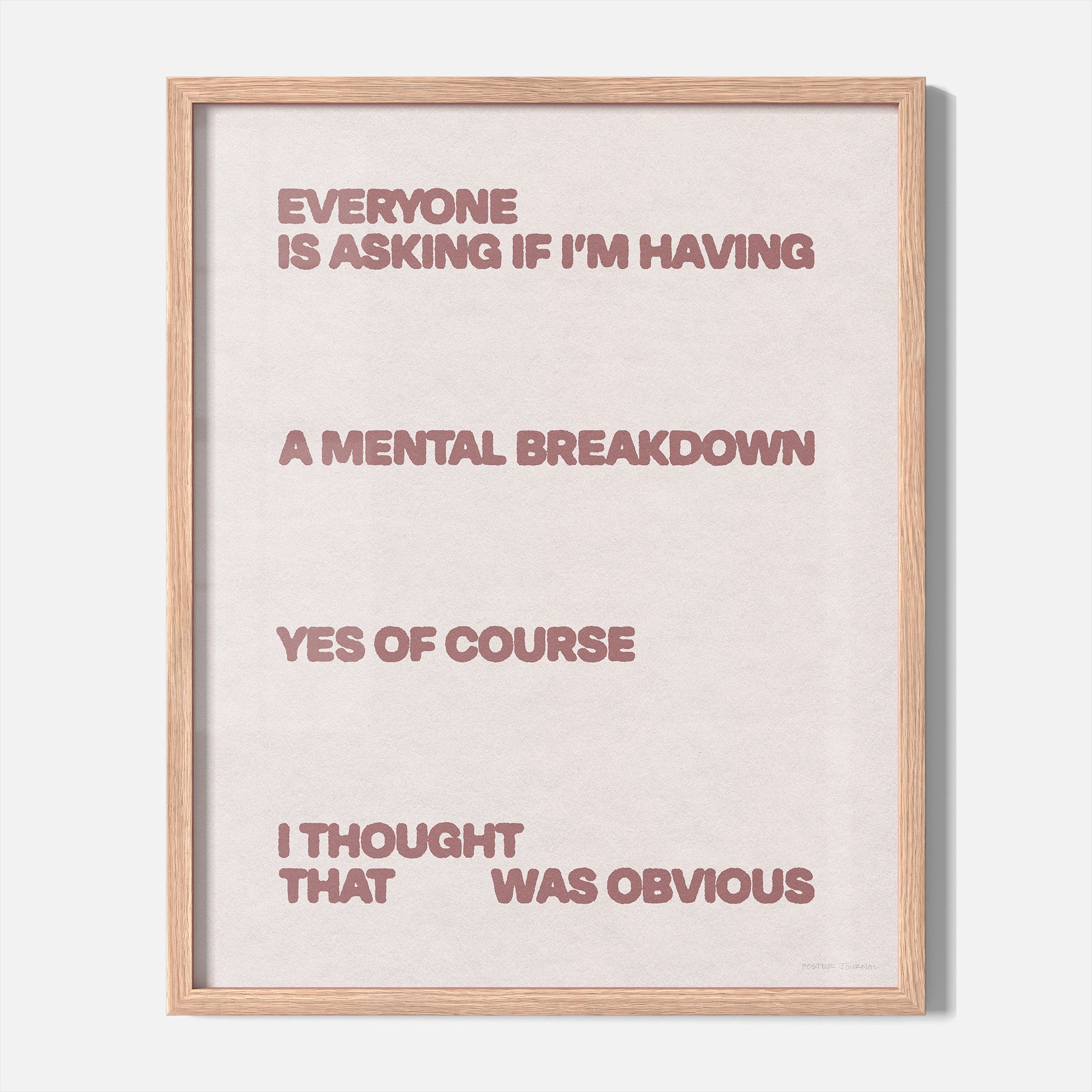 BREAKDOWN PRINT