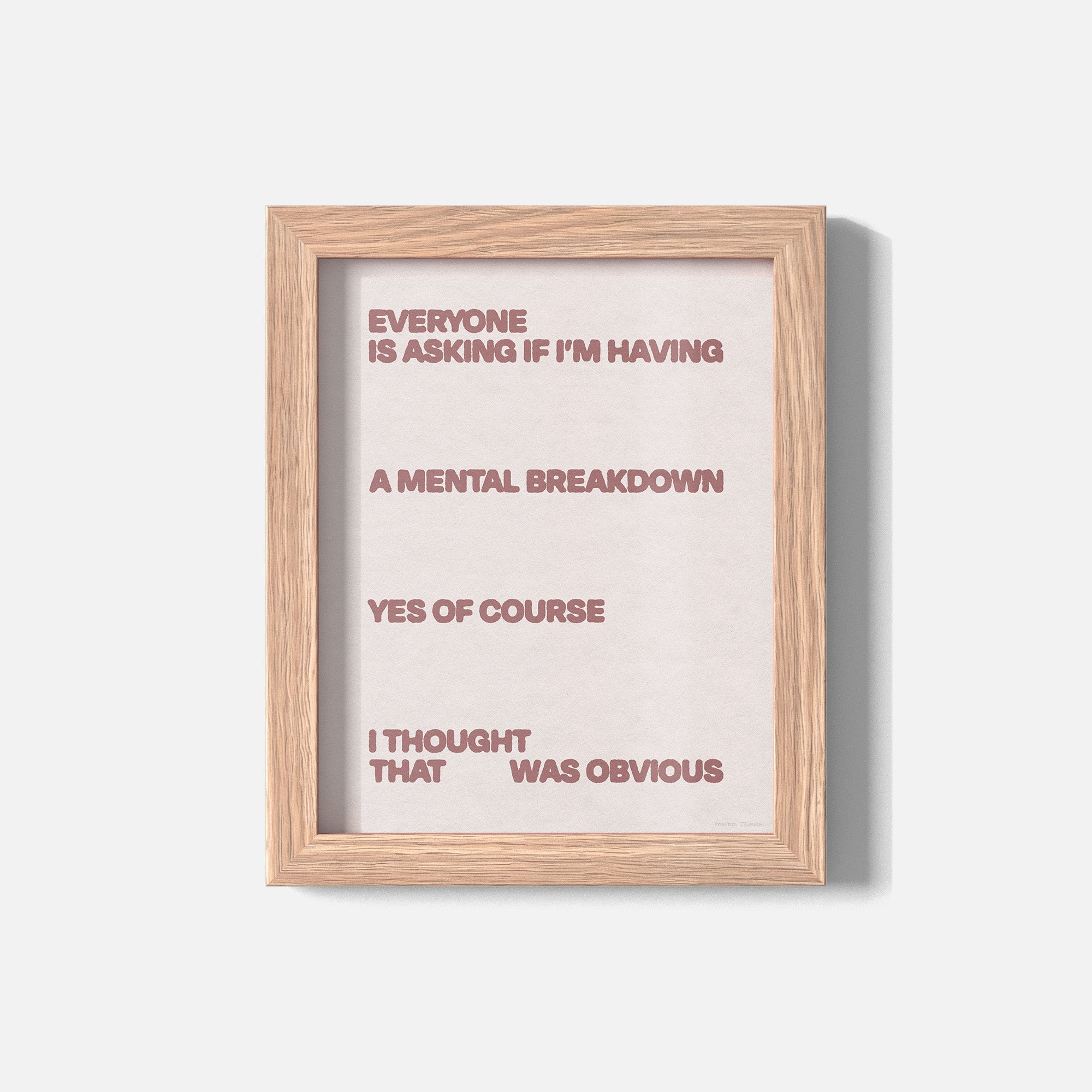 BREAKDOWN PRINT