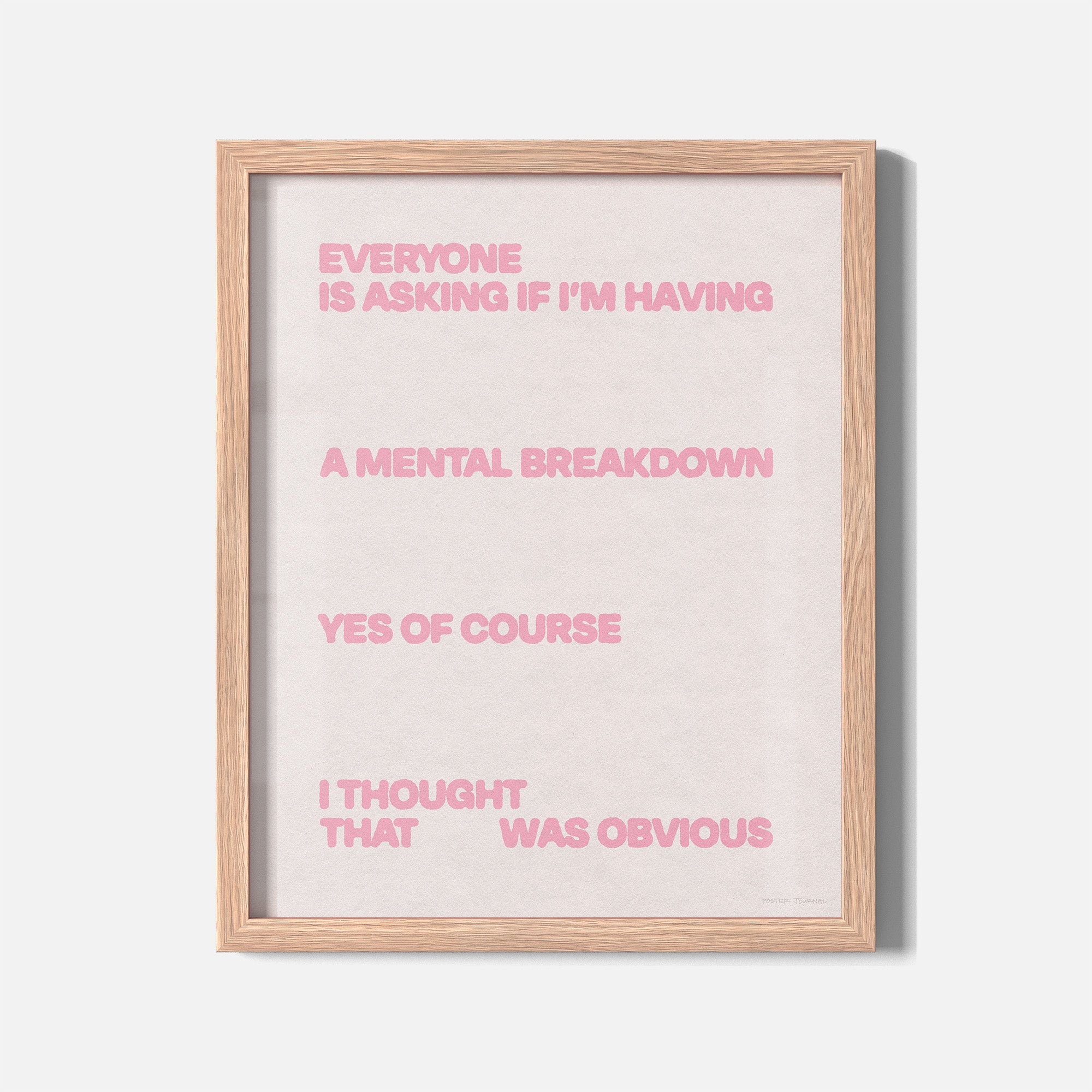 BREAKDOWN PRINT