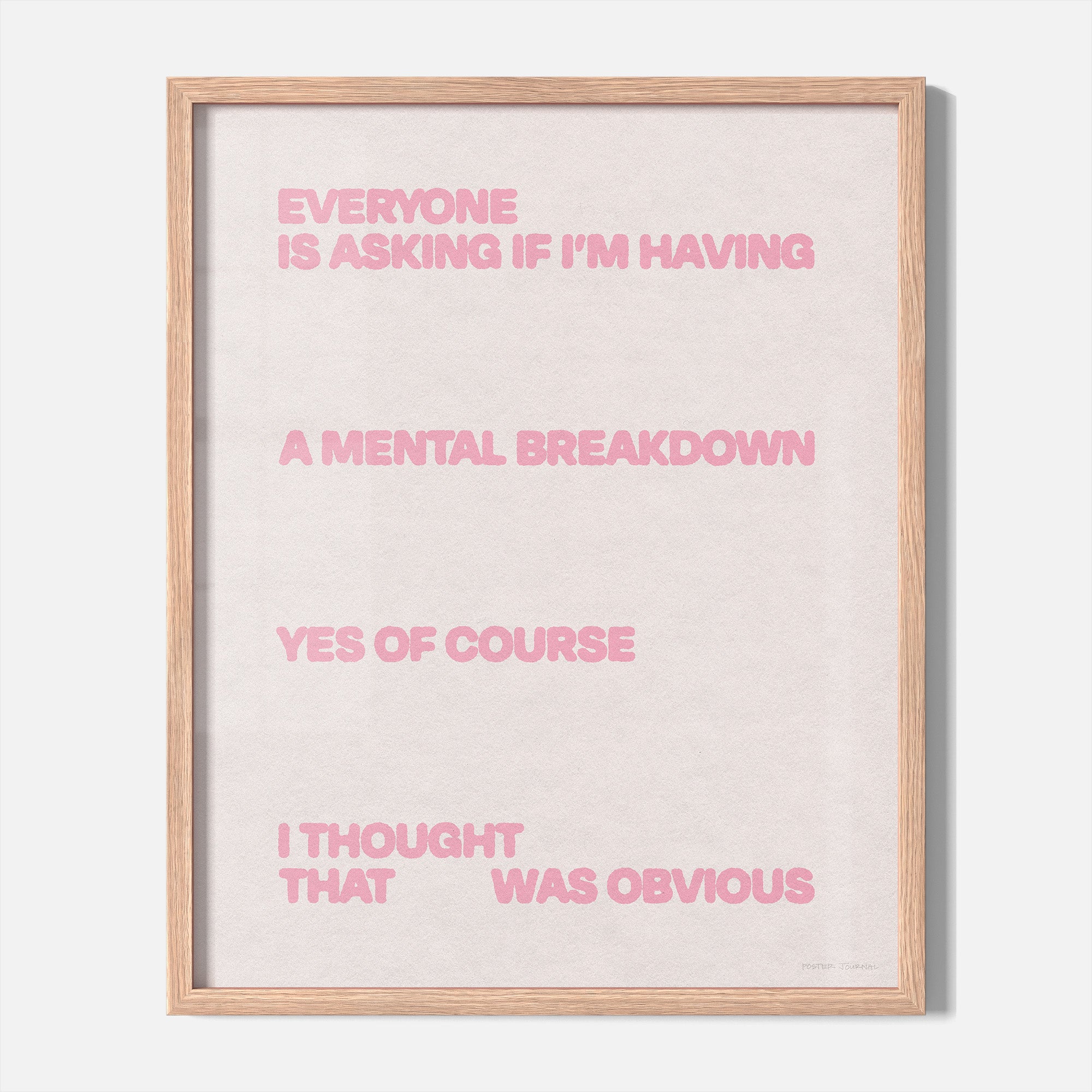 BREAKDOWN PRINT