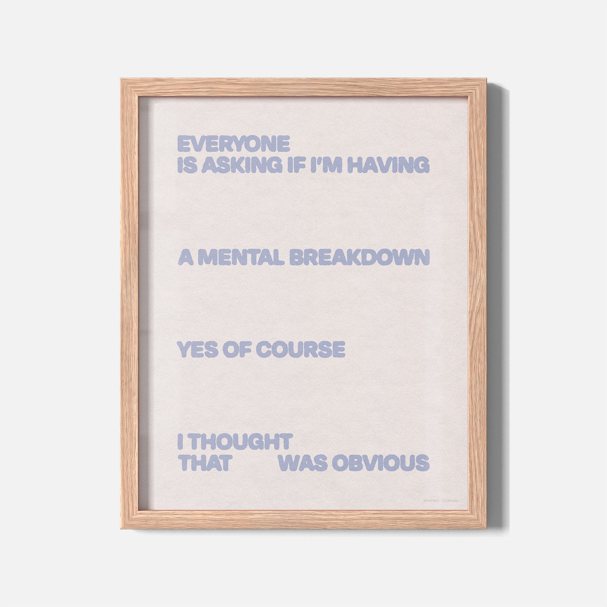 BREAKDOWN PRINT