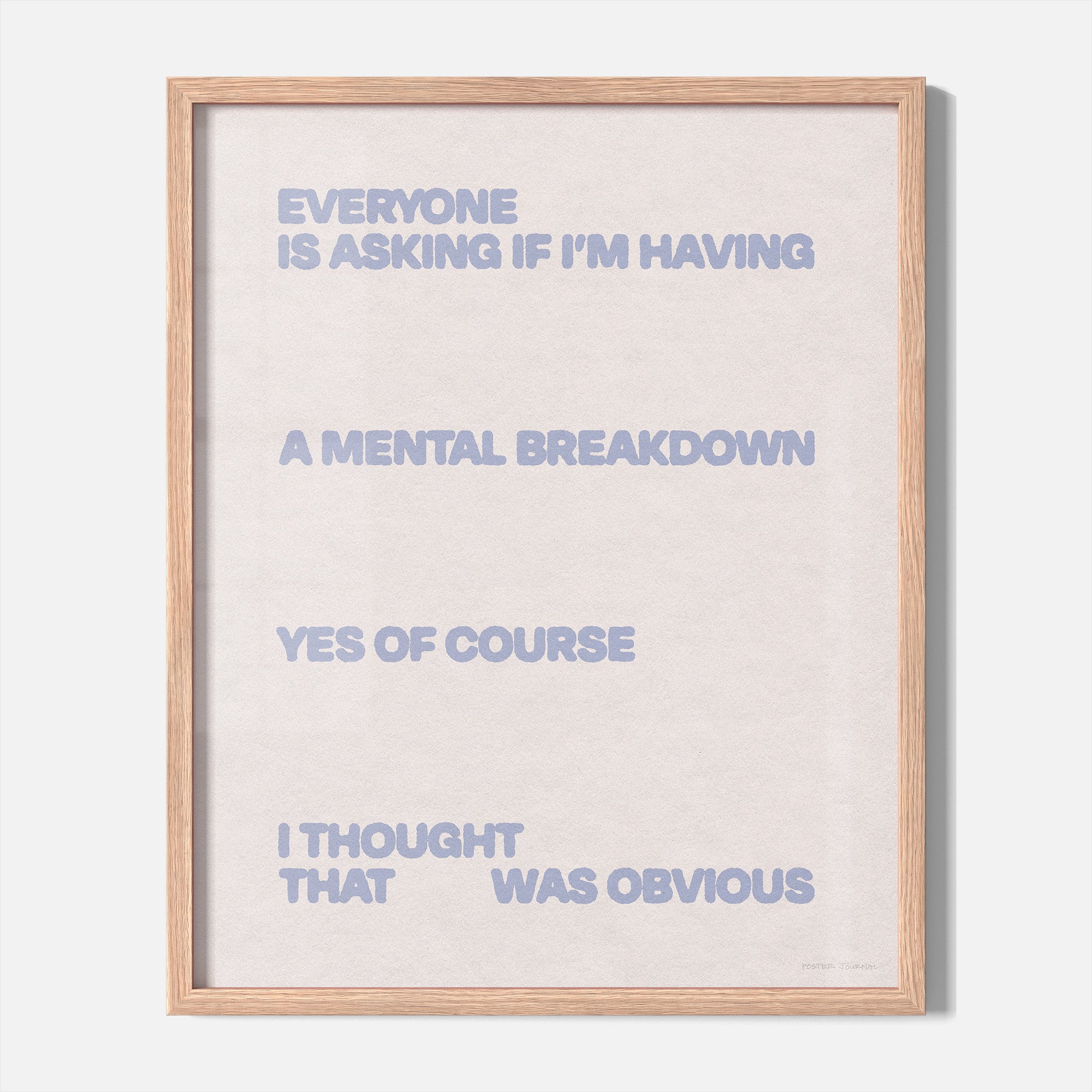 BREAKDOWN PRINT