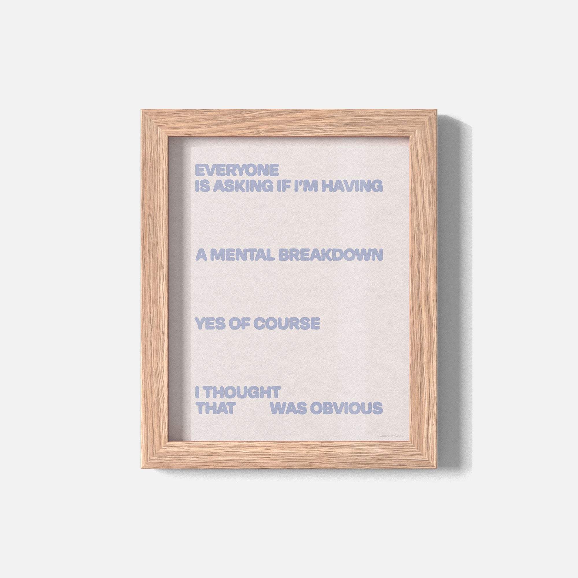 BREAKDOWN PRINT