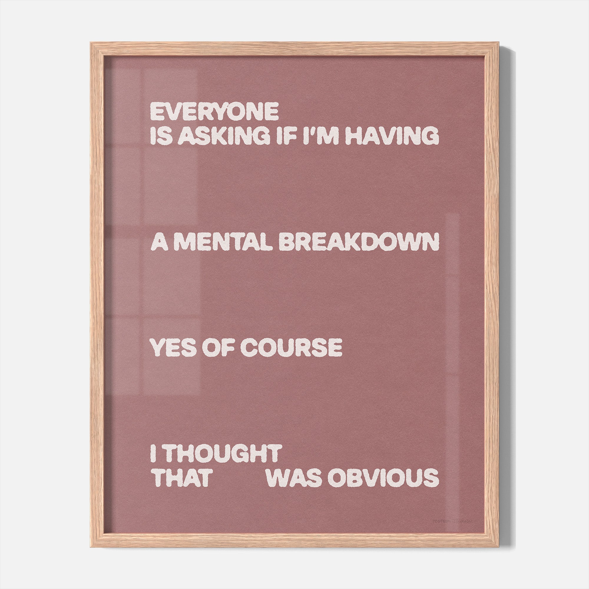 BREAKDOWN PRINT