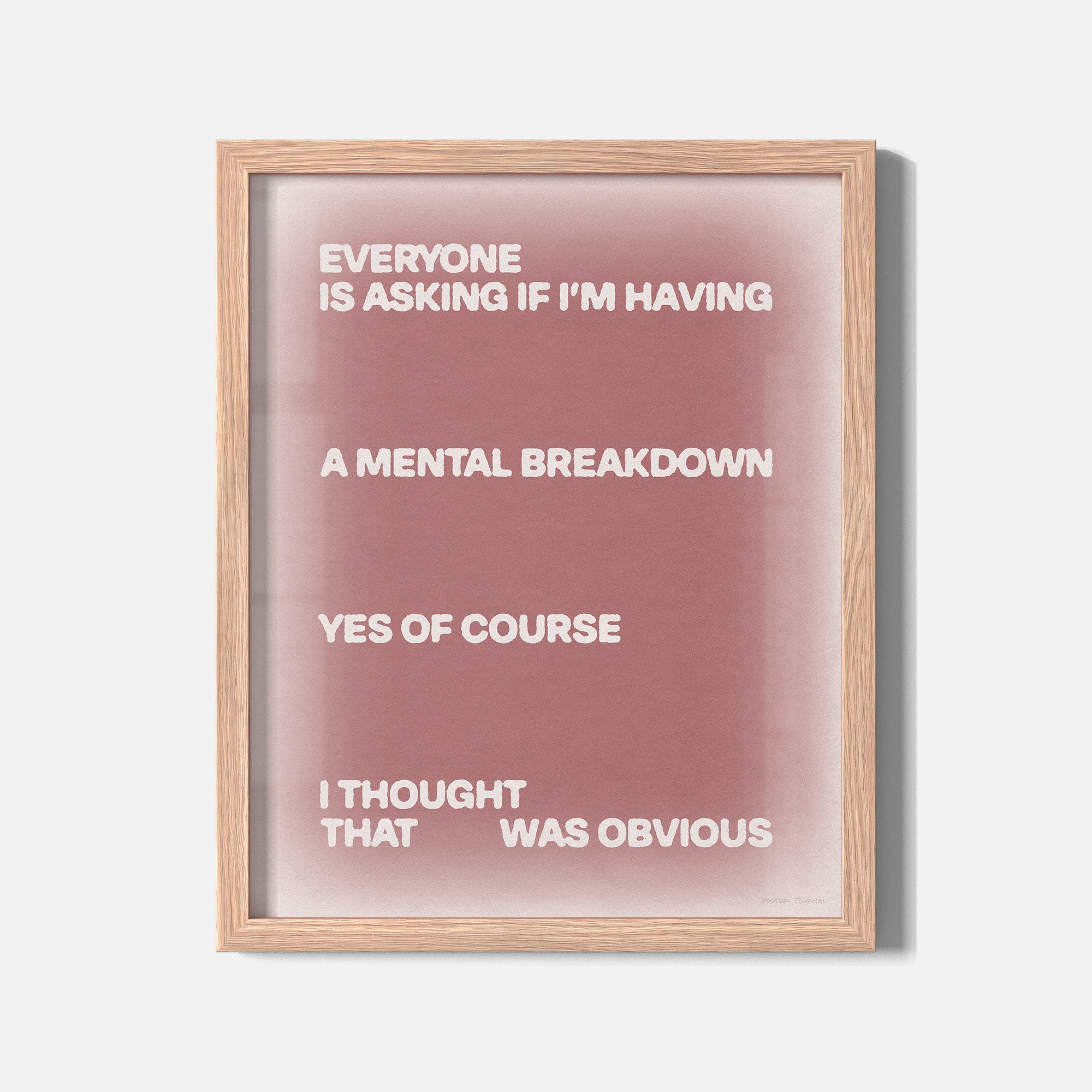 BREAKDOWN PRINT